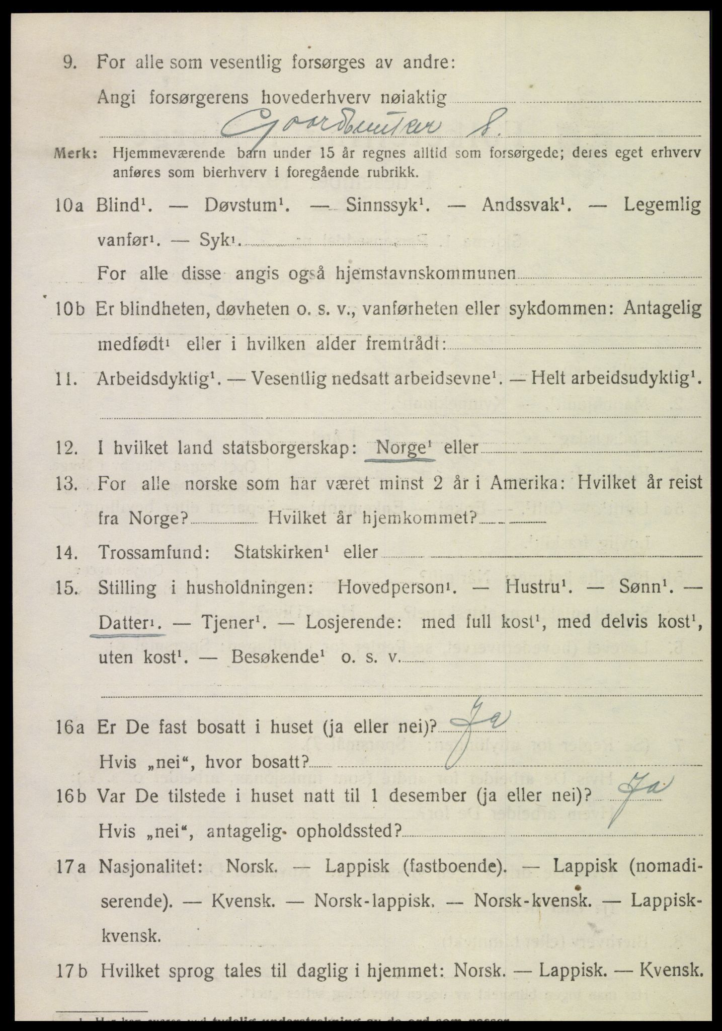 SAT, Folketelling 1920 for 1730 Røra herred, 1920, s. 1526