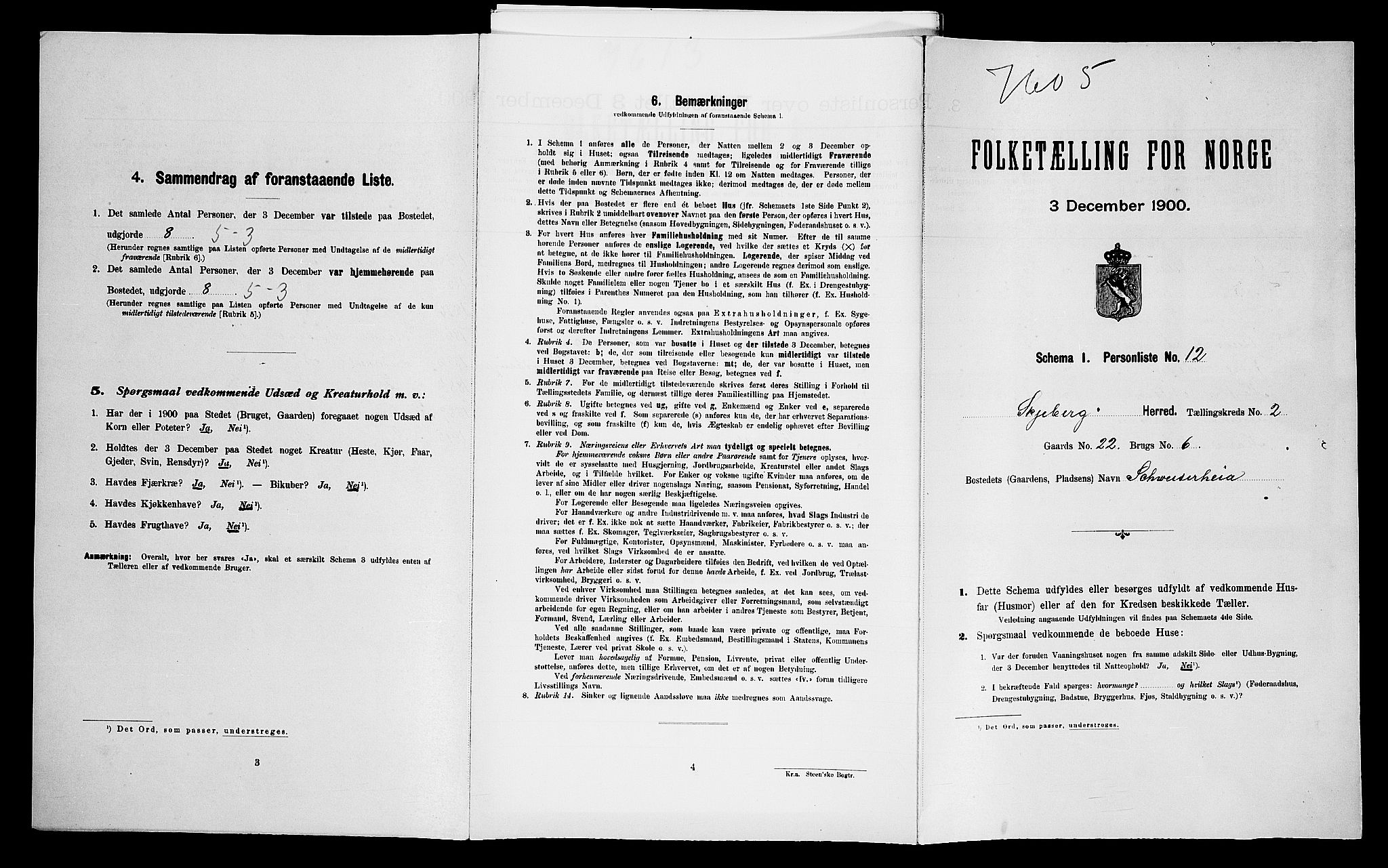 SAO, Folketelling 1900 for 0115 Skjeberg herred, 1900, s. 508