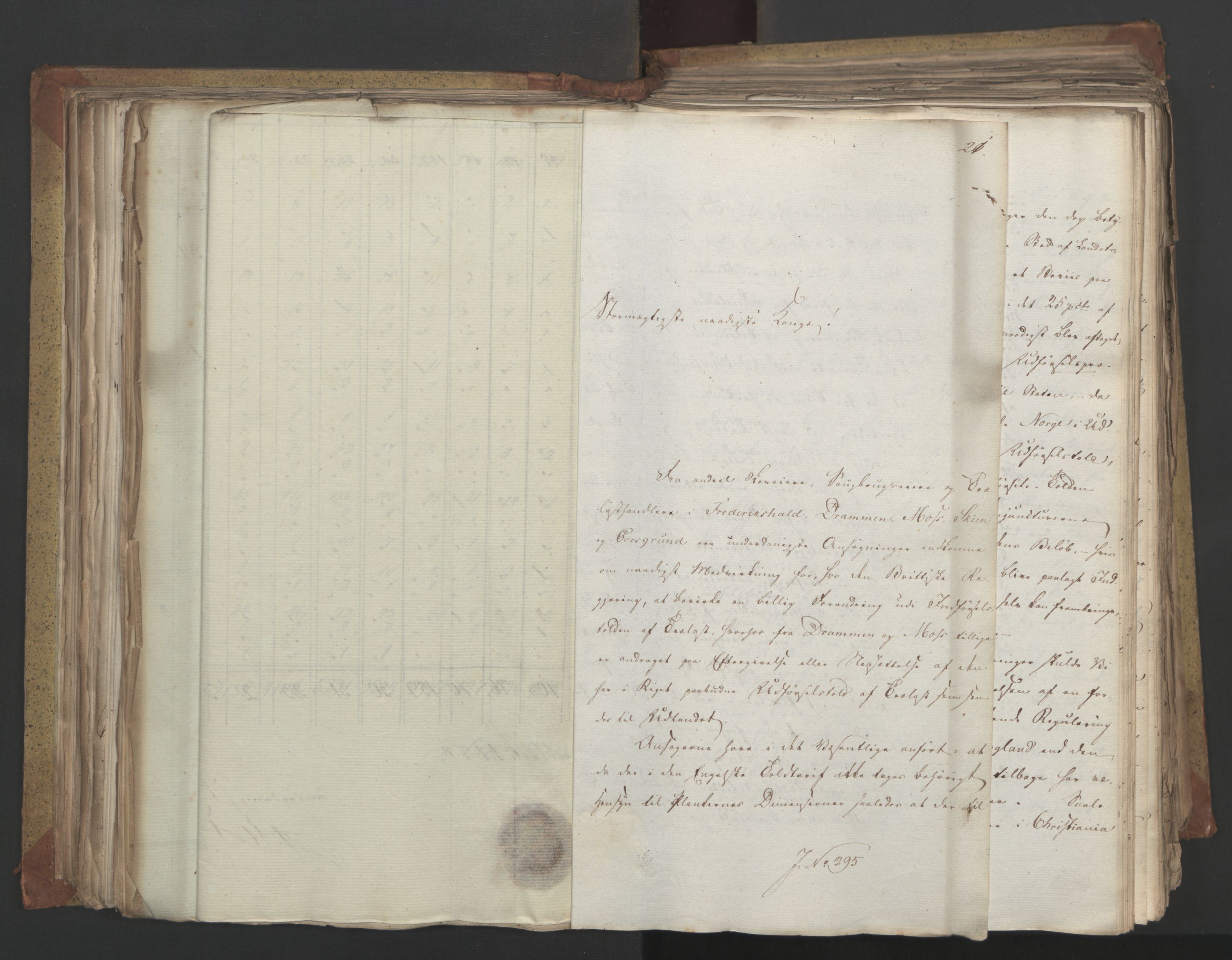 Statsrådsavdelingen i Stockholm, AV/RA-S-1003/D/Da/L0055: Regjeringsinnstillinger nr. 231-435, 1828, s. 220