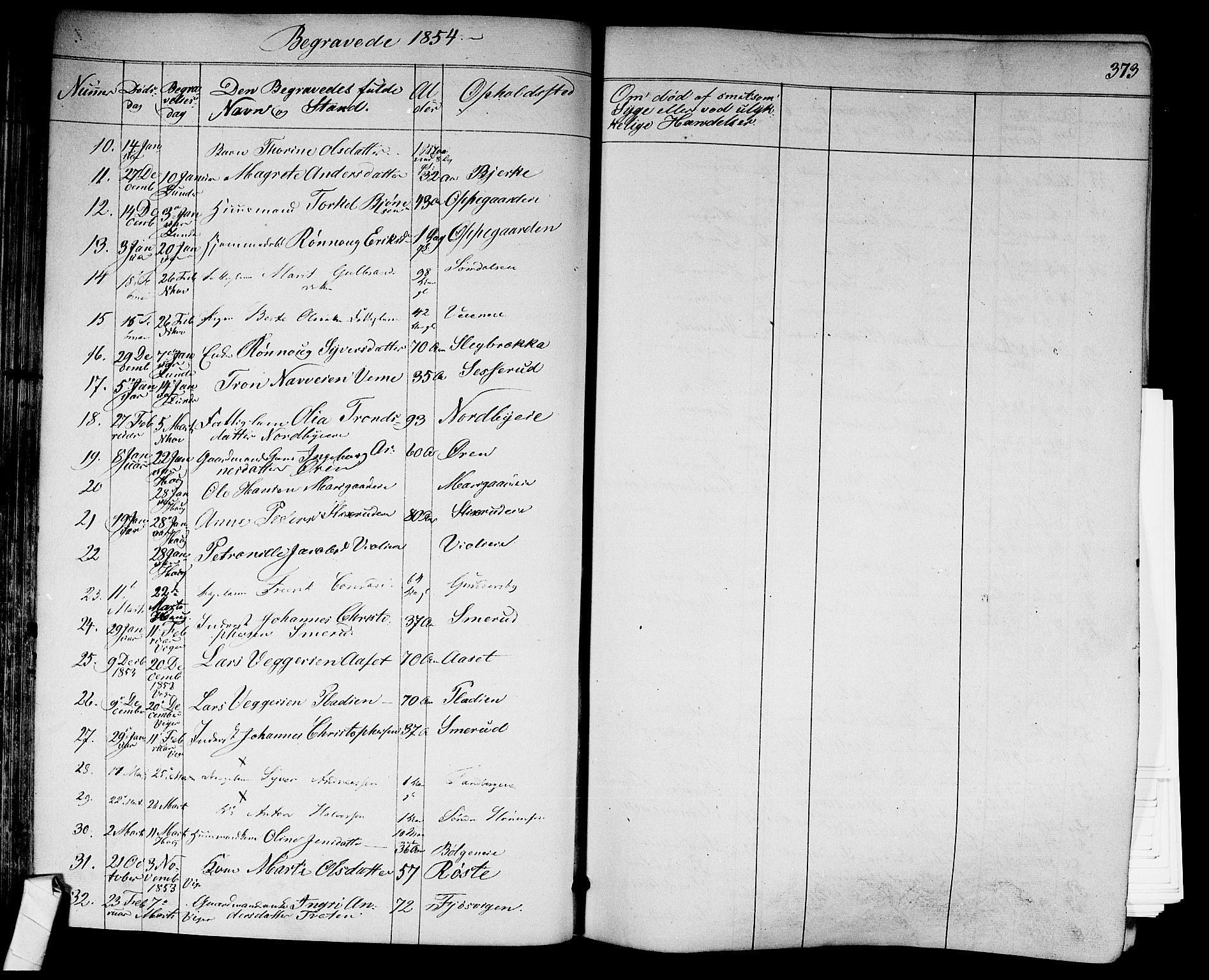 Norderhov kirkebøker, AV/SAKO-A-237/F/Fa/L0011: Ministerialbok nr. 11, 1847-1856, s. 373