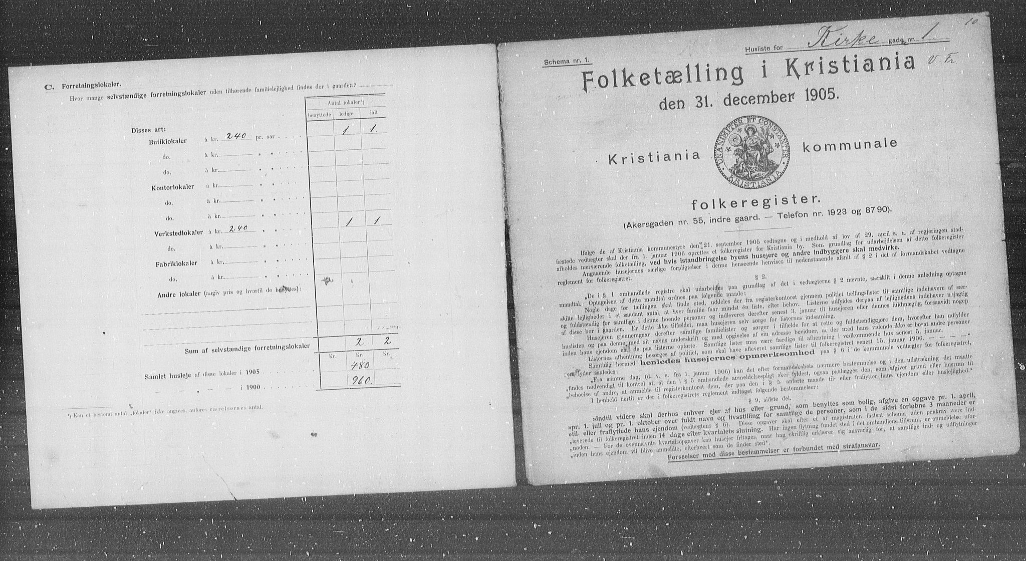 OBA, Kommunal folketelling 31.12.1905 for Kristiania kjøpstad, 1905, s. 26014