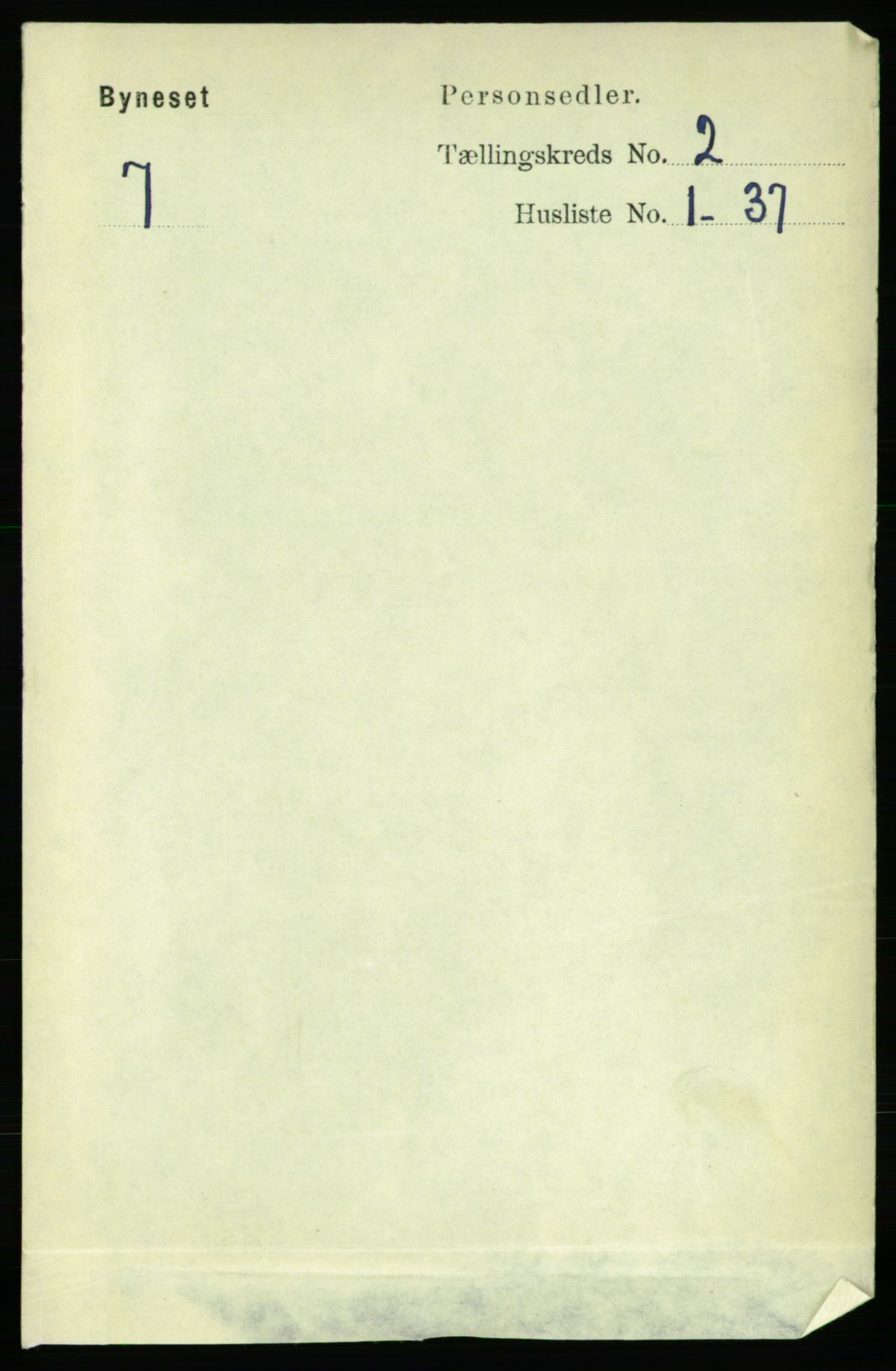 RA, Folketelling 1891 for 1655 Byneset herred, 1891, s. 874