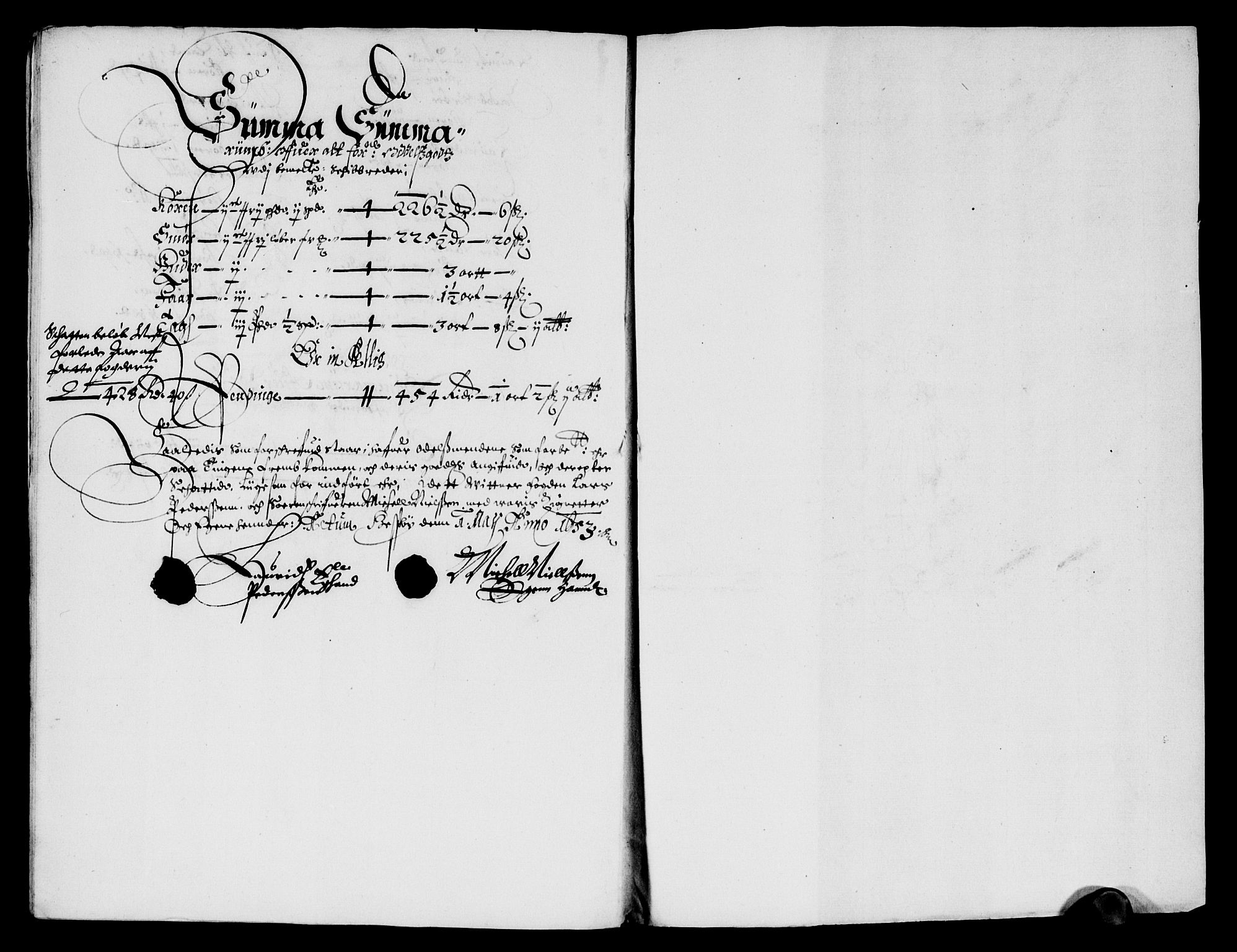 Rentekammeret inntil 1814, Reviderte regnskaper, Lensregnskaper, RA/EA-5023/R/Rb/Rbs/L0034: Stavanger len, 1651-1653