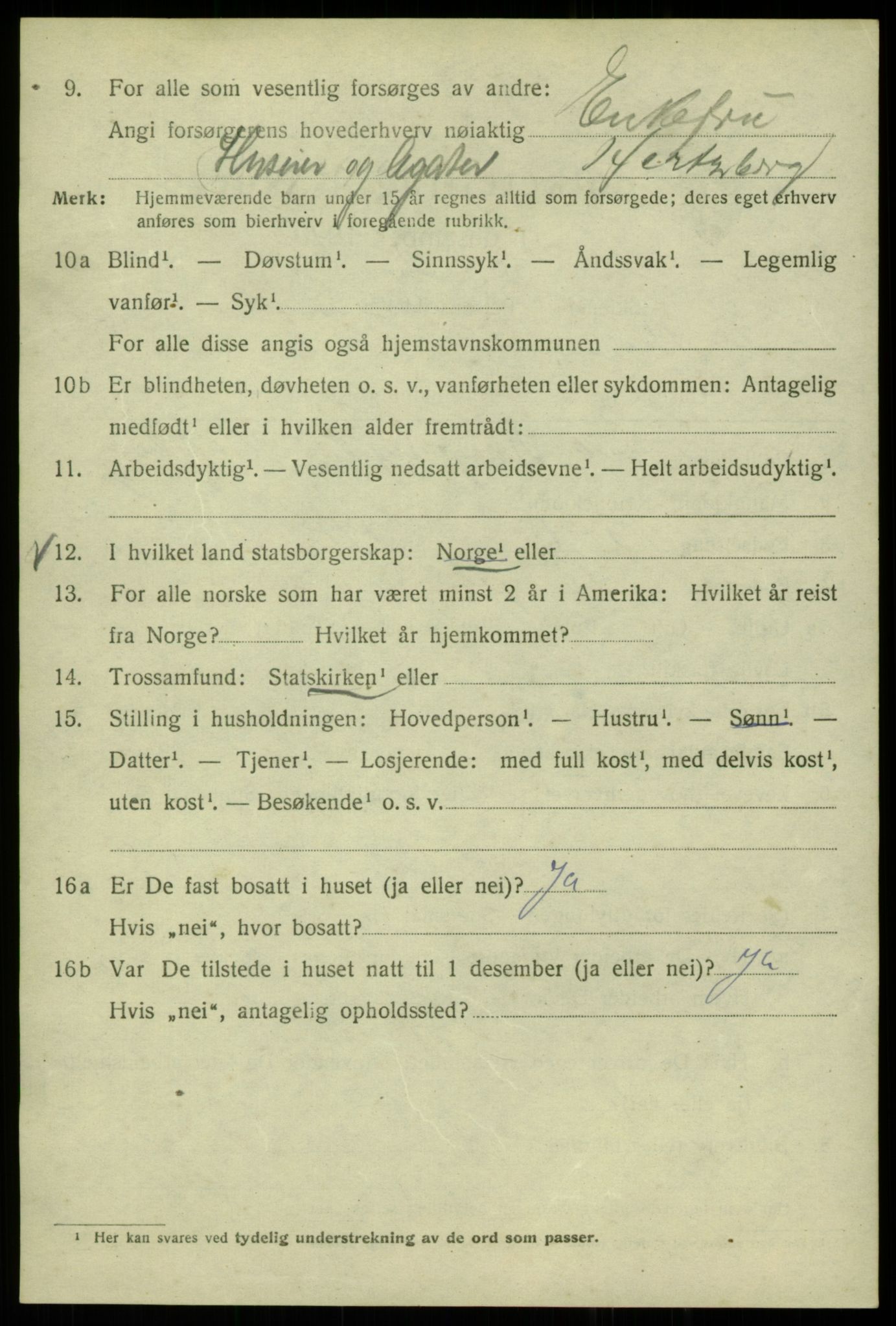 SAB, Folketelling 1920 for 1301 Bergen kjøpstad, 1920, s. 66127