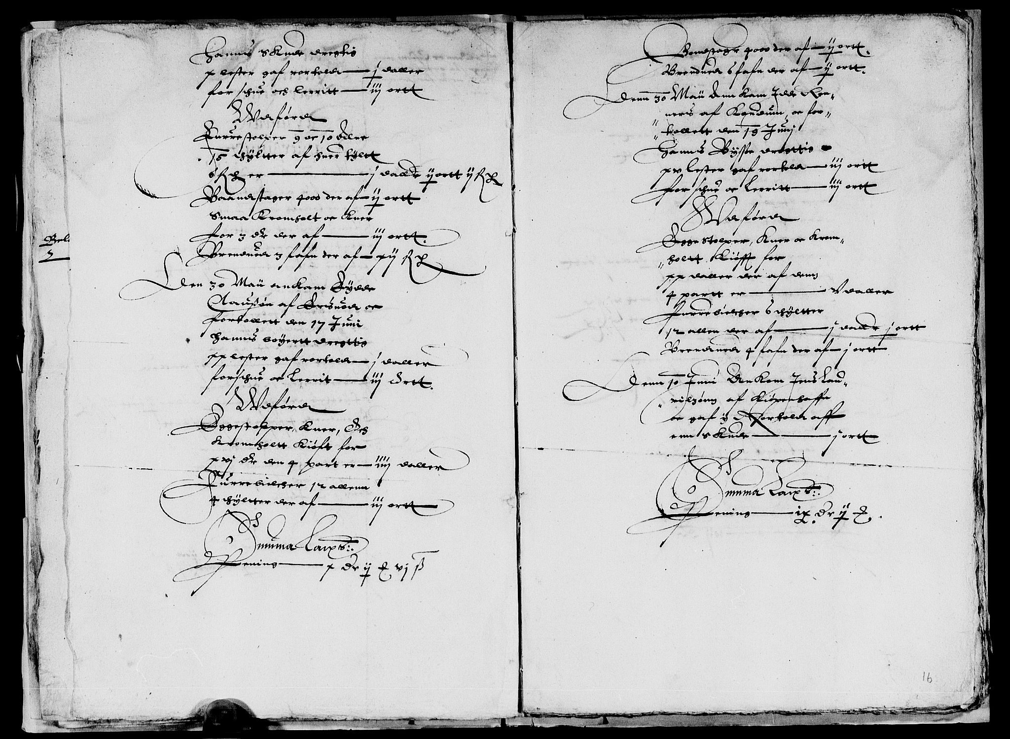 Rentekammeret inntil 1814, Reviderte regnskaper, Lensregnskaper, AV/RA-EA-5023/R/Rb/Rbr/L0001: Lista len, 1604-1606