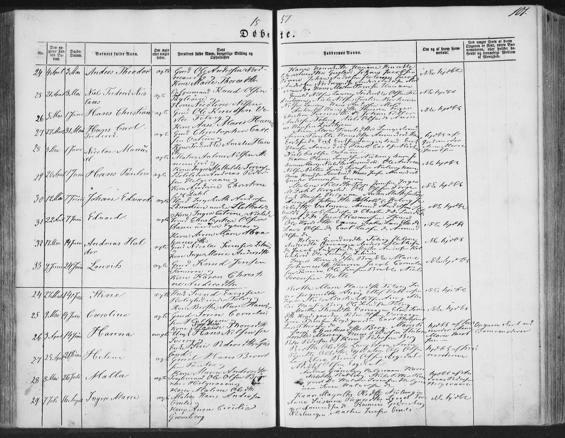 Brunlanes kirkebøker, AV/SAKO-A-342/F/Fa/L0004: Ministerialbok nr. I 4, 1846-1862, s. 101