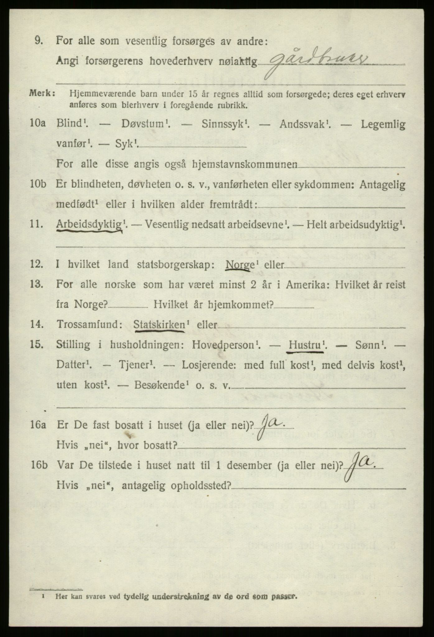 SAB, Folketelling 1920 for 1445 Gloppen herred, 1920, s. 4861