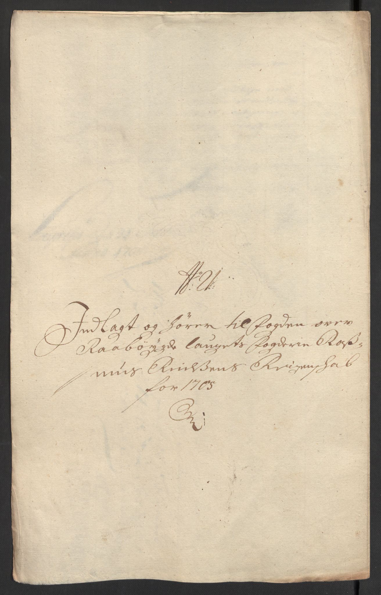 Rentekammeret inntil 1814, Reviderte regnskaper, Fogderegnskap, RA/EA-4092/R40/L2447: Fogderegnskap Råbyggelag, 1703-1705, s. 449