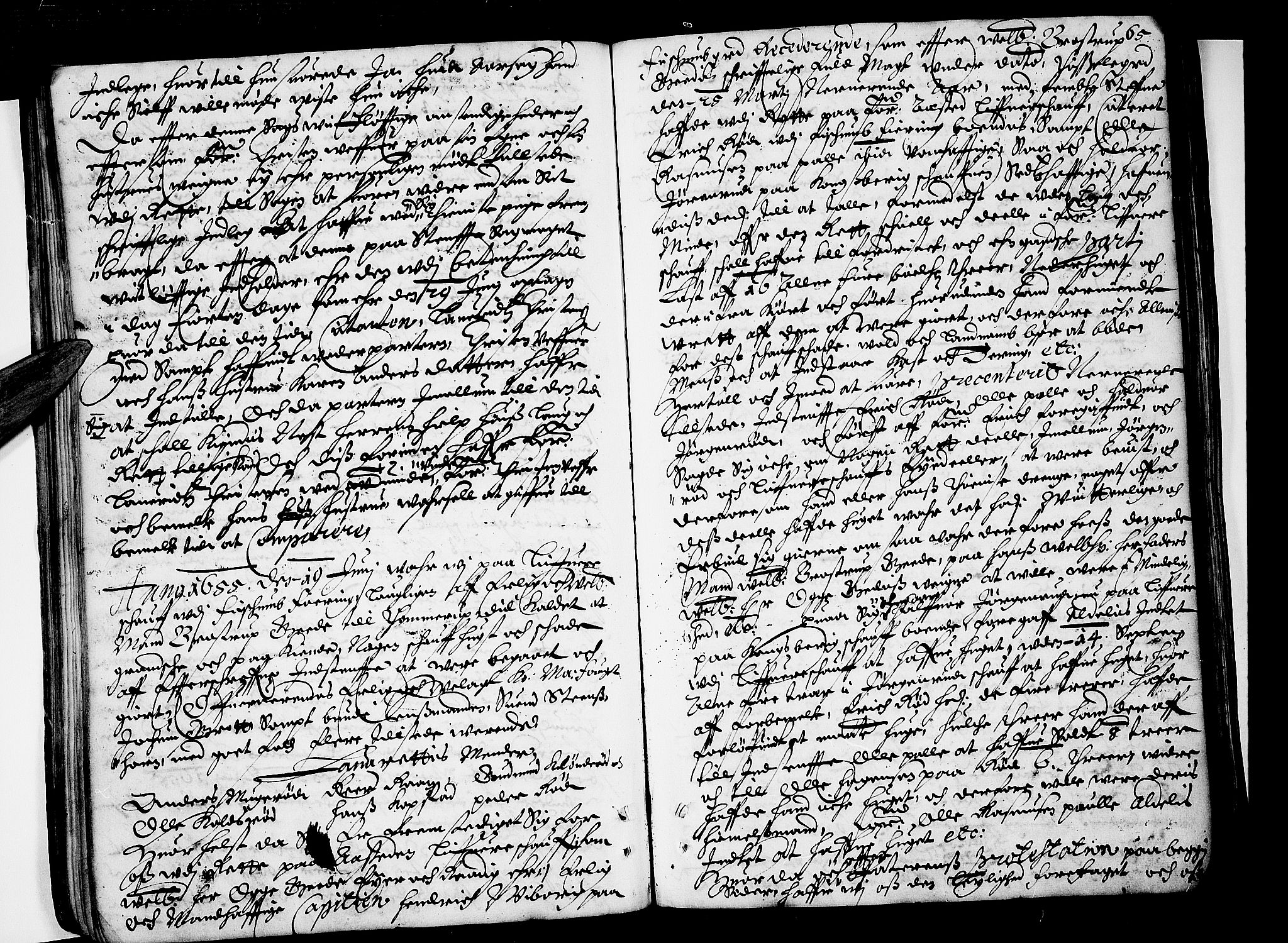 Eiker, Modum og Sigdal sorenskriveri, AV/SAKO-A-123/F/Fa/Faa/L0002: Tingbok, 1653-1657, s. 65