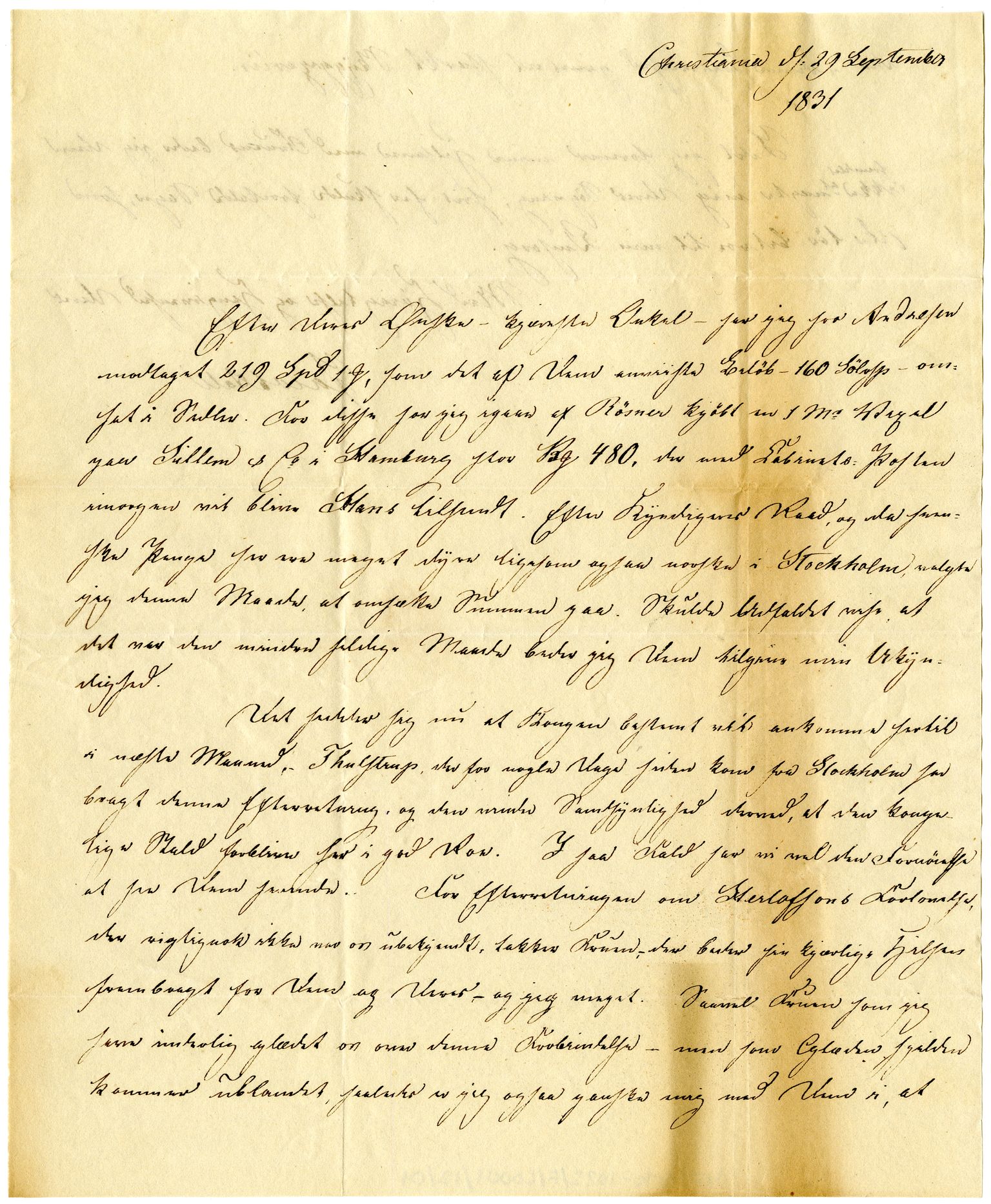 Diderik Maria Aalls brevsamling, NF/Ark-1023/F/L0001: D.M. Aalls brevsamling. A - B, 1738-1889, s. 75