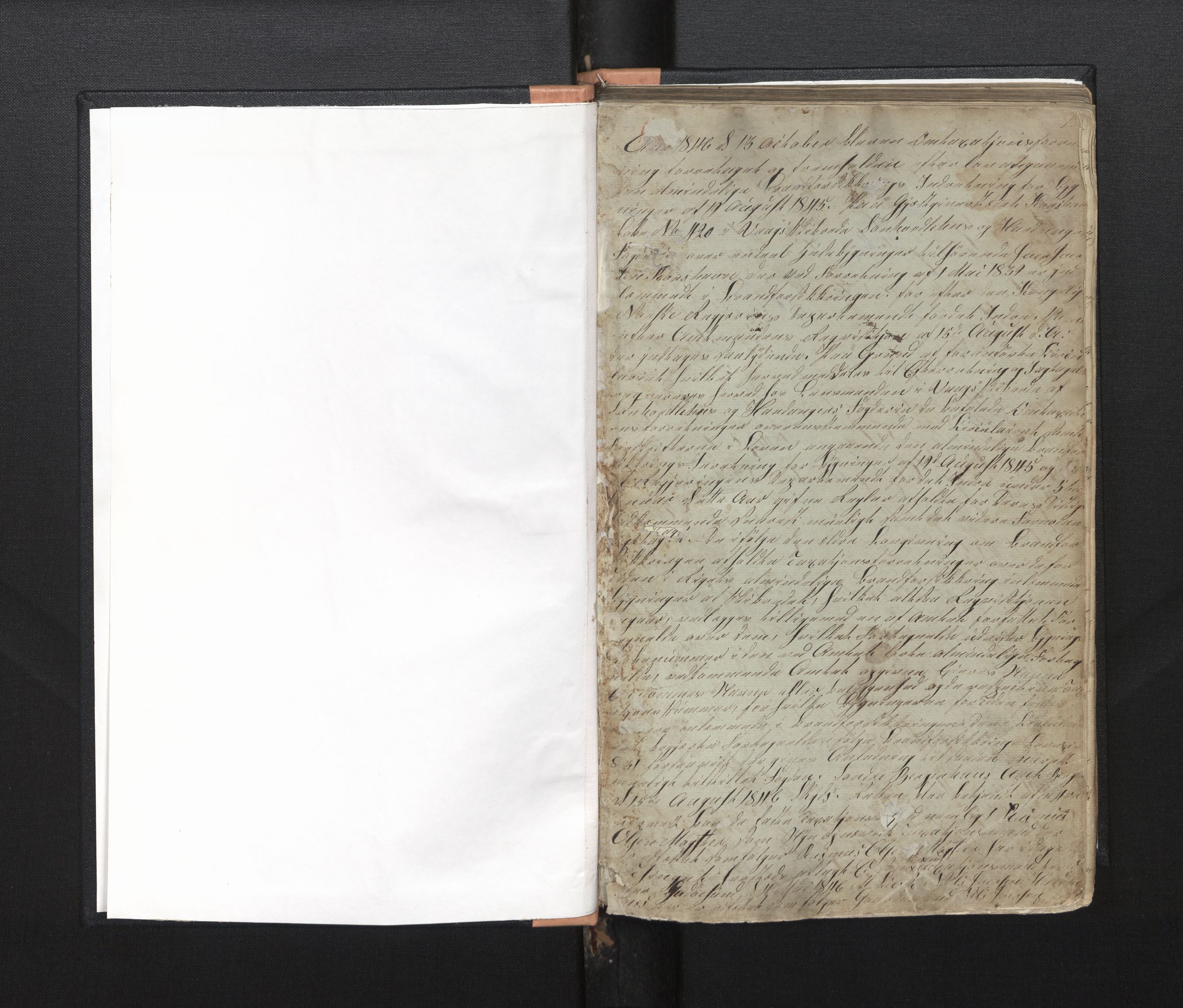 Lensmannen i Sund og Austevoll, AV/SAB-A-35201/0012/L0001: Branntakstprotokoll, 1846-1887, s. 1a