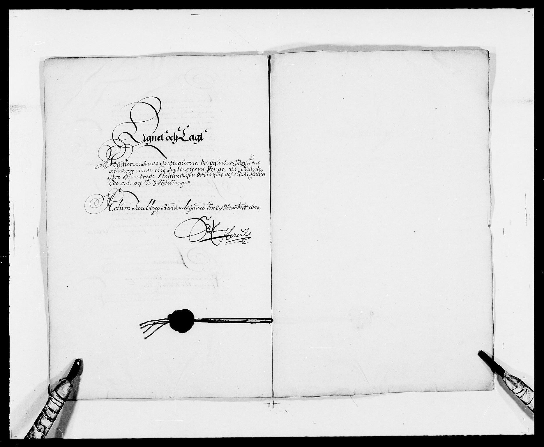 Rentekammeret inntil 1814, Reviderte regnskaper, Fogderegnskap, RA/EA-4092/R32/L1854: Fogderegnskap Jarlsberg grevskap, 1684, s. 8