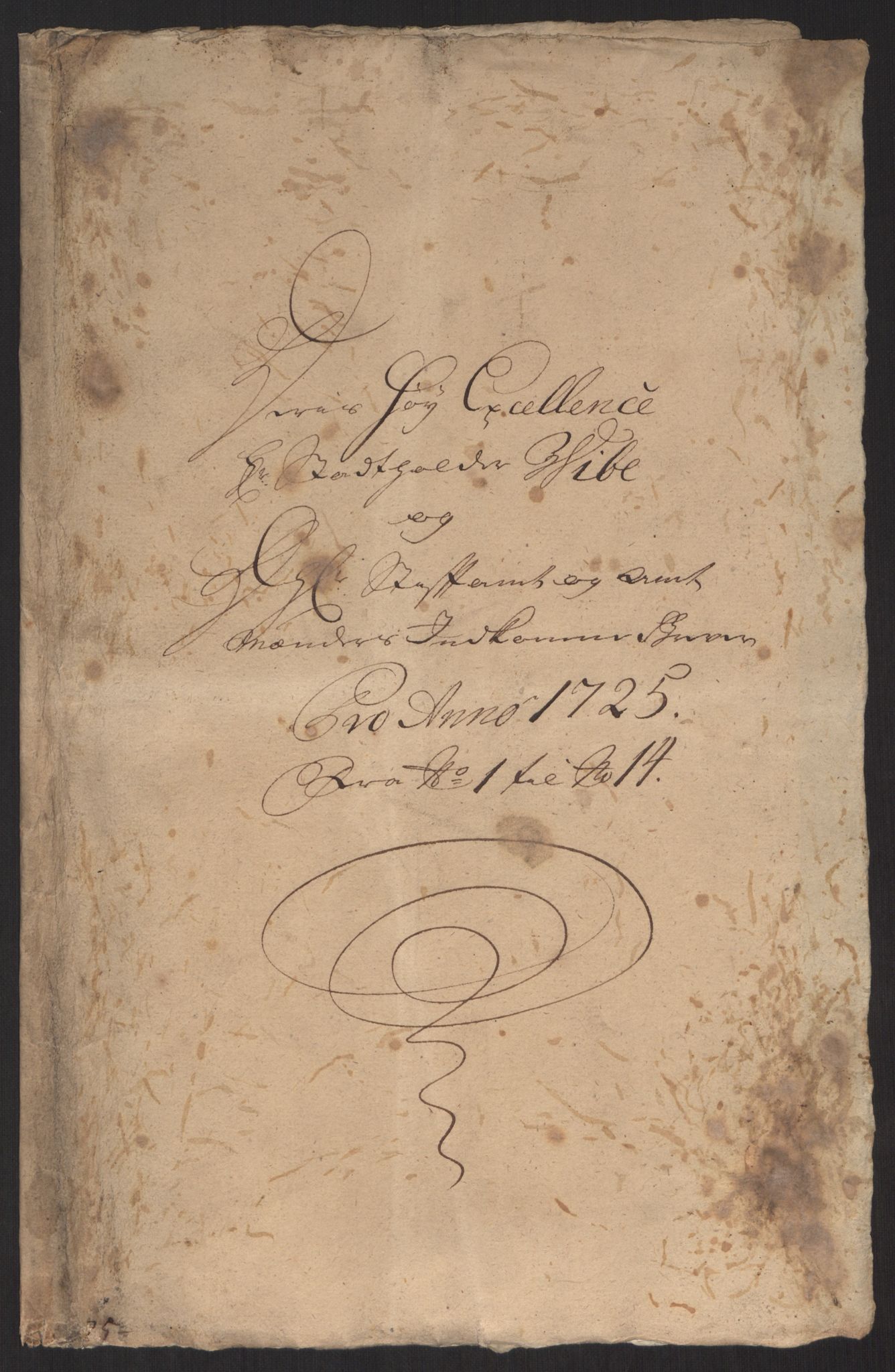 Kommanderende general (KG I) med Det norske krigsdirektorium, AV/RA-EA-5419/D/L0060: Stattholderens, stiftamtmenns og amtmenns brev, 1720-1730, s. 256