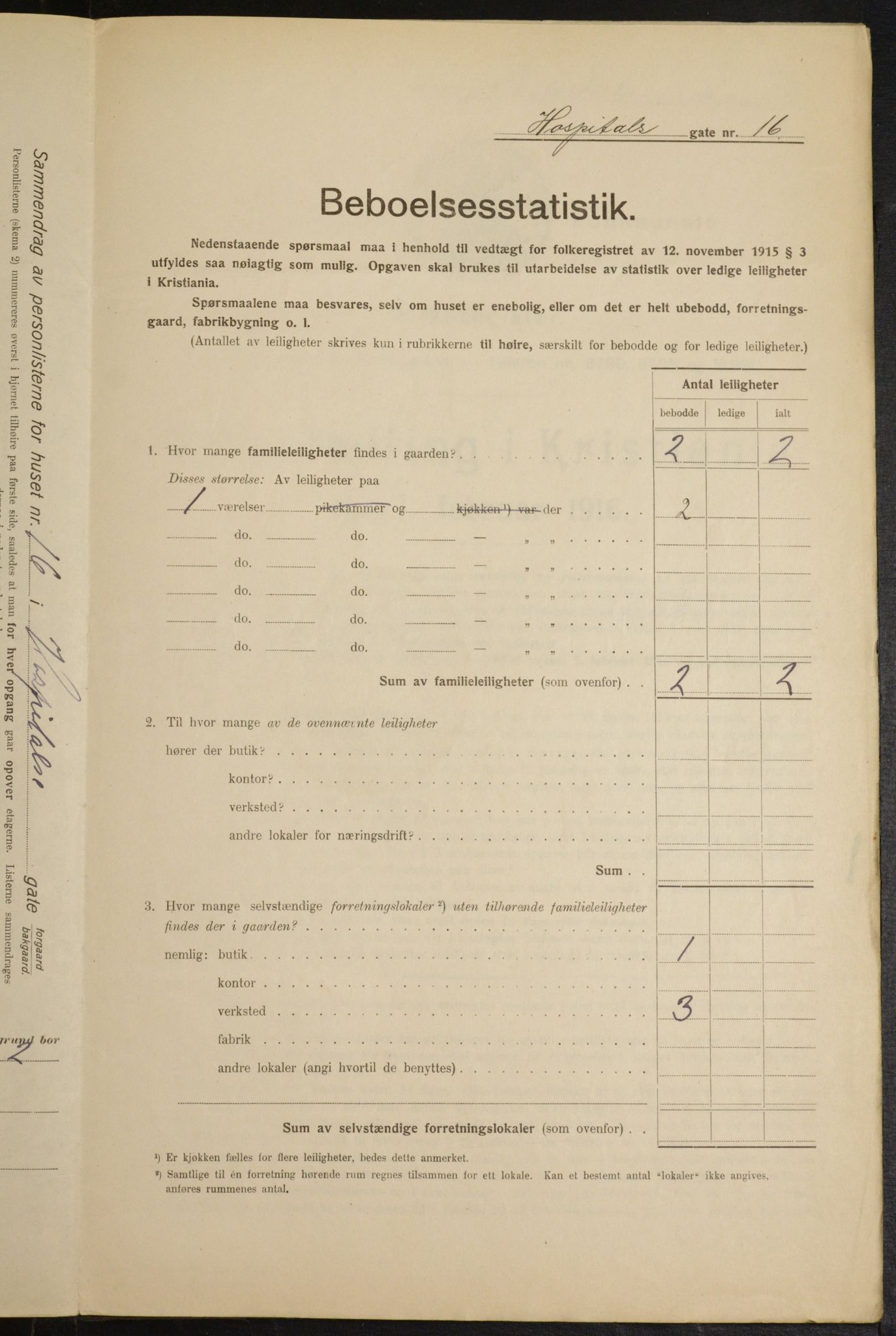 OBA, Kommunal folketelling 1.2.1916 for Kristiania, 1916, s. 42184