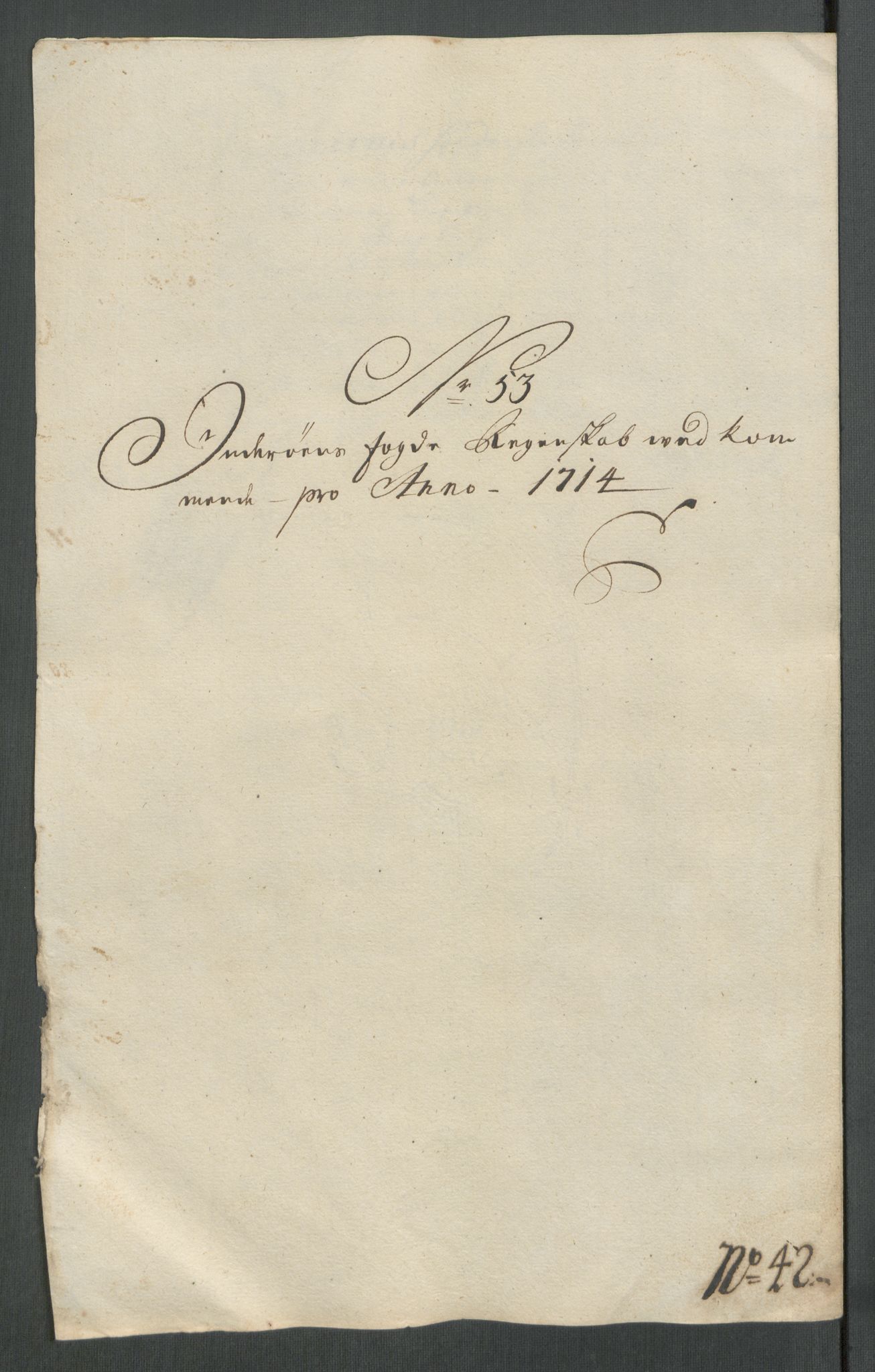 Rentekammeret inntil 1814, Reviderte regnskaper, Fogderegnskap, AV/RA-EA-4092/R63/L4322: Fogderegnskap Inderøy, 1714, s. 387