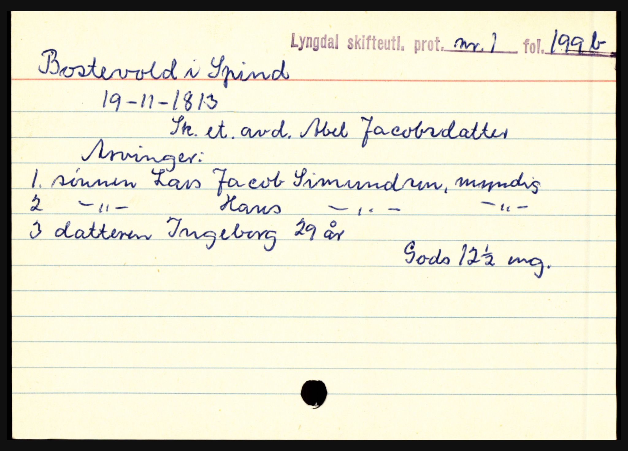 Lyngdal sorenskriveri, SAK/1221-0004/H, s. 1209