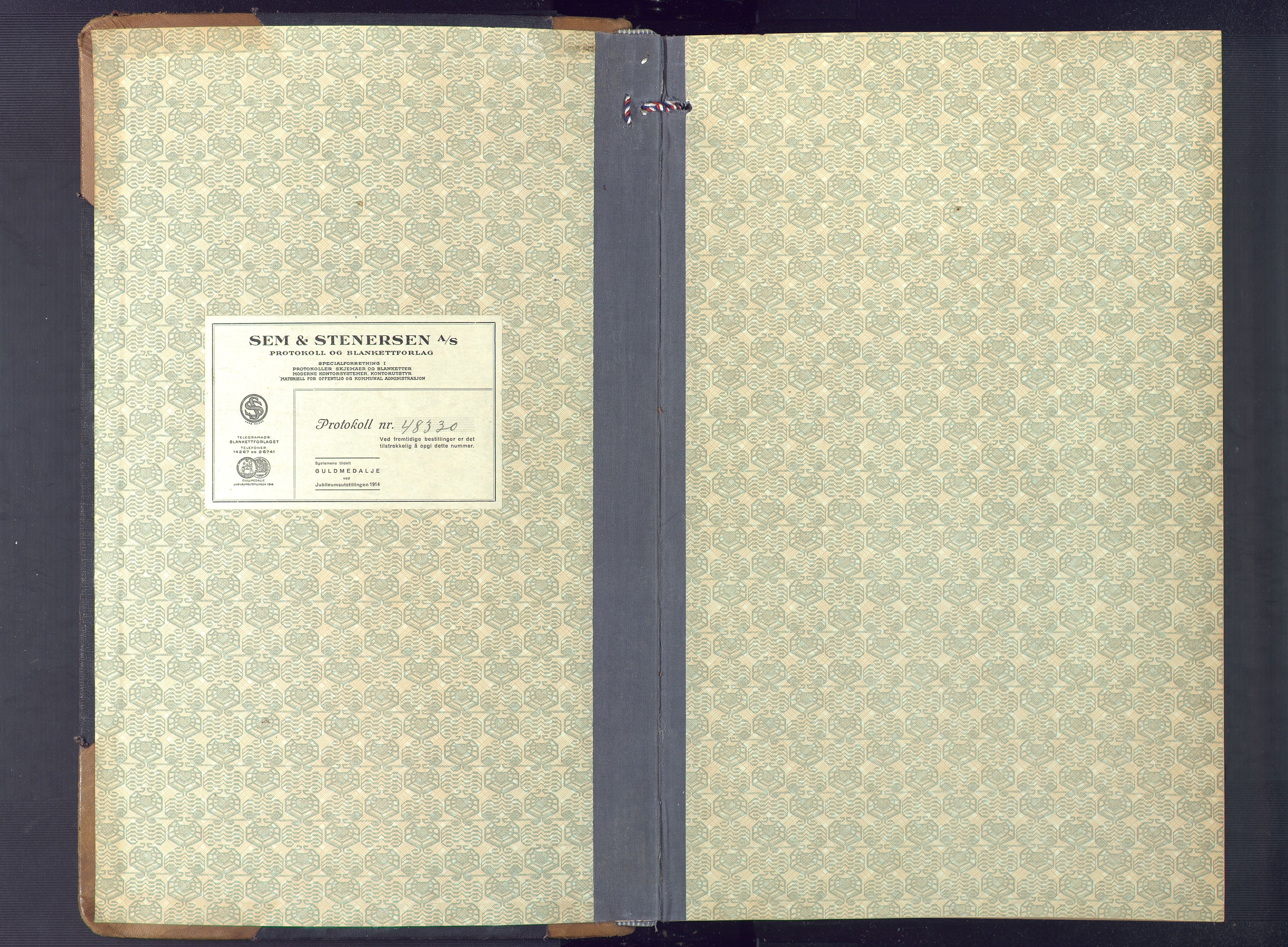 Øyestad sokneprestkontor, AV/SAK-1111-0049/F/Fb/L0013: Klokkerbok nr. B 13, 1933-1945