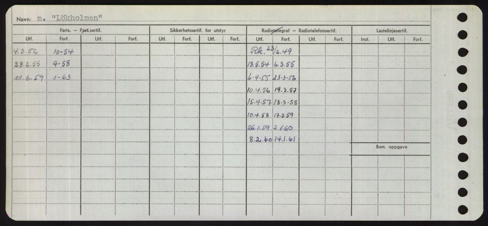 Sjøfartsdirektoratet med forløpere, Skipsmålingen, RA/S-1627/H/Hd/L0023: Fartøy, Lia-Løv, s. 536