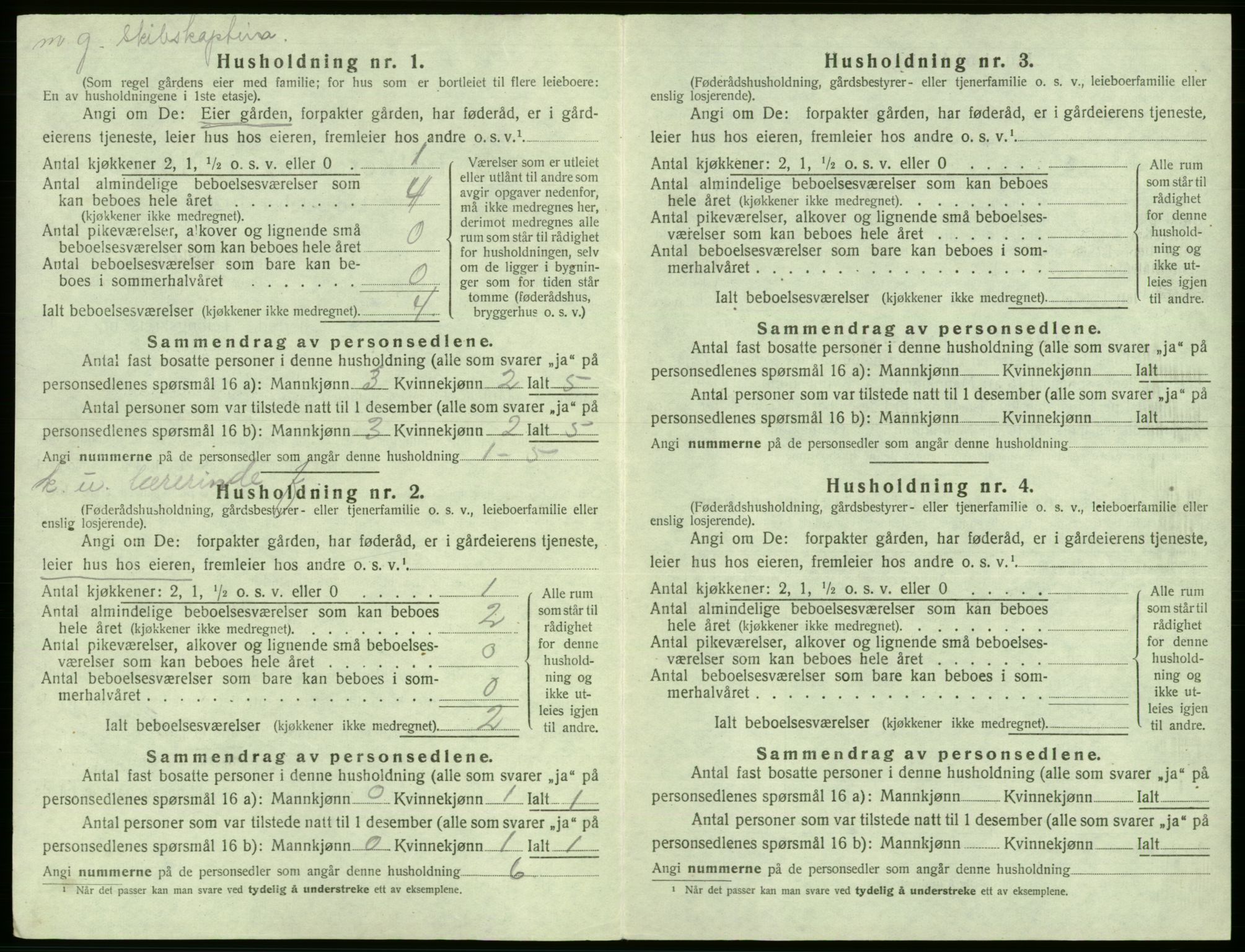 SAB, Folketelling 1920 for 1249 Fana herred, 1920, s. 1352