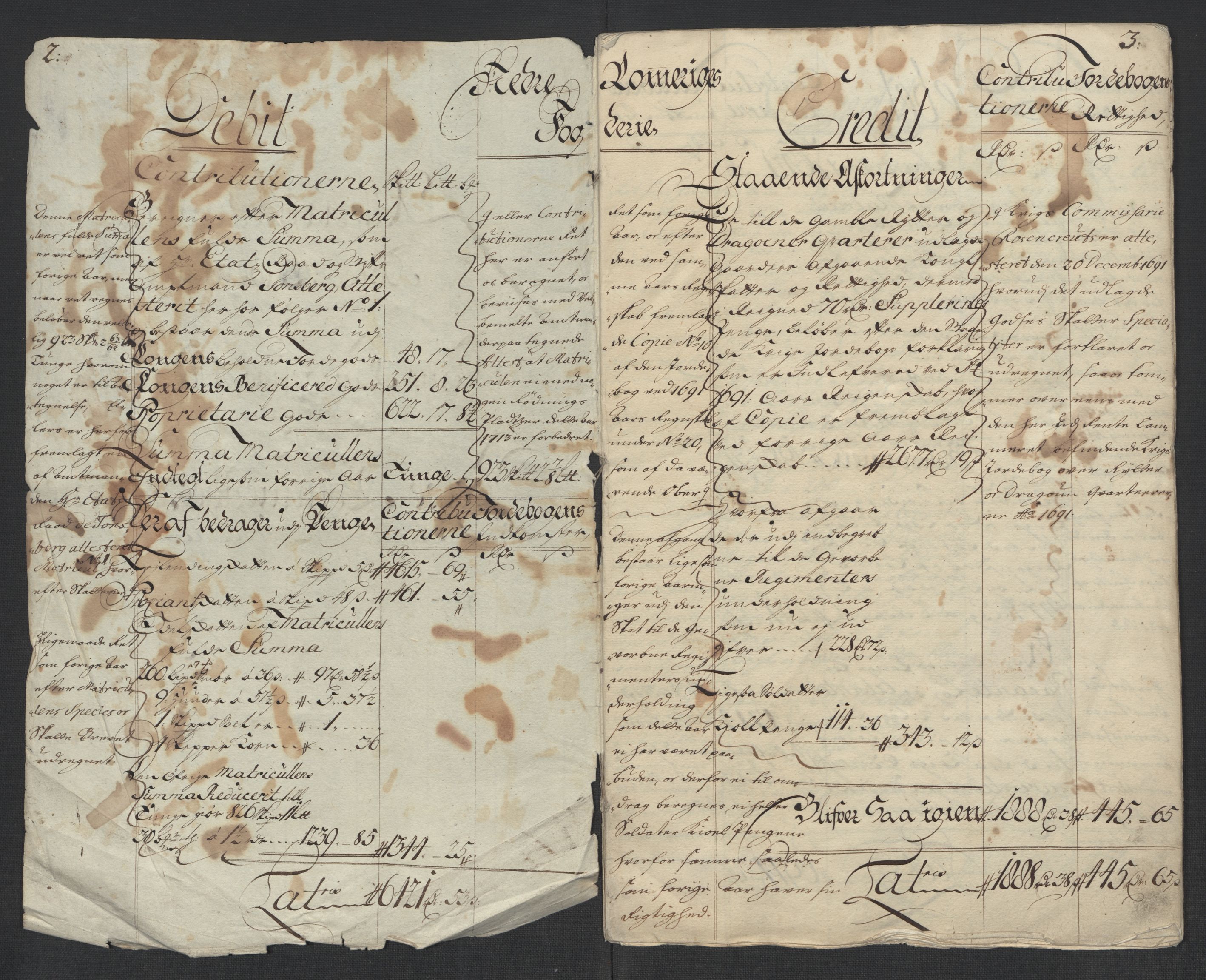 Rentekammeret inntil 1814, Reviderte regnskaper, Fogderegnskap, AV/RA-EA-4092/R11/L0595: Fogderegnskap Nedre Romerike, 1713, s. 4