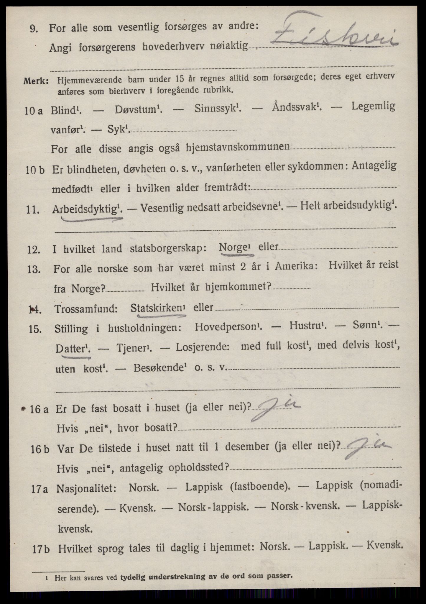 SAT, Folketelling 1920 for 1619 Sør-Frøya herred, 1920, s. 4038