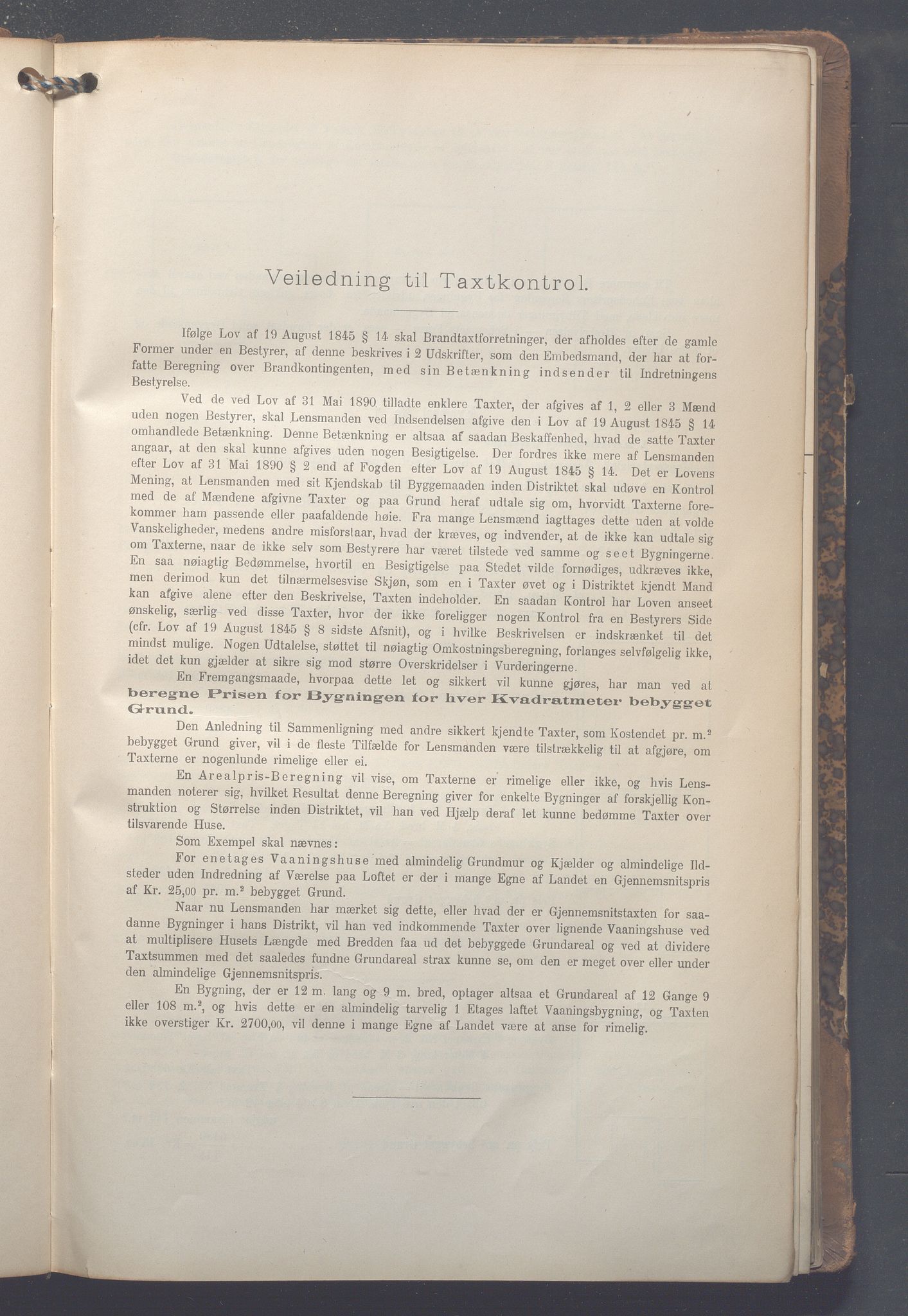 Lensmennene i Aker, OBA/A-10133/F/Fa/L0013: Branntakstprotokoll, 1909-1914