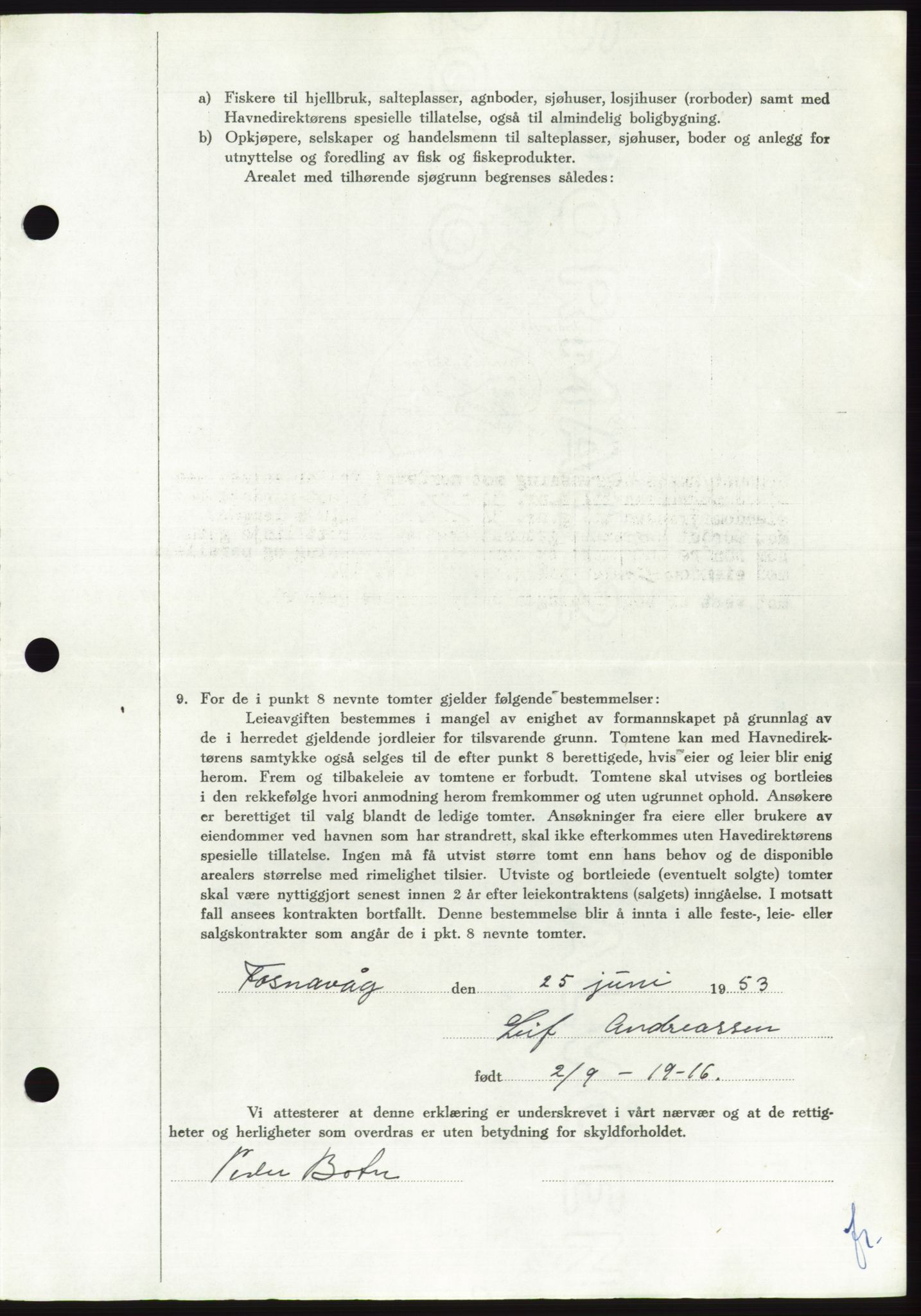 Søre Sunnmøre sorenskriveri, AV/SAT-A-4122/1/2/2C/L0095: Pantebok nr. 21A, 1953-1953, Dagboknr: 1667/1953