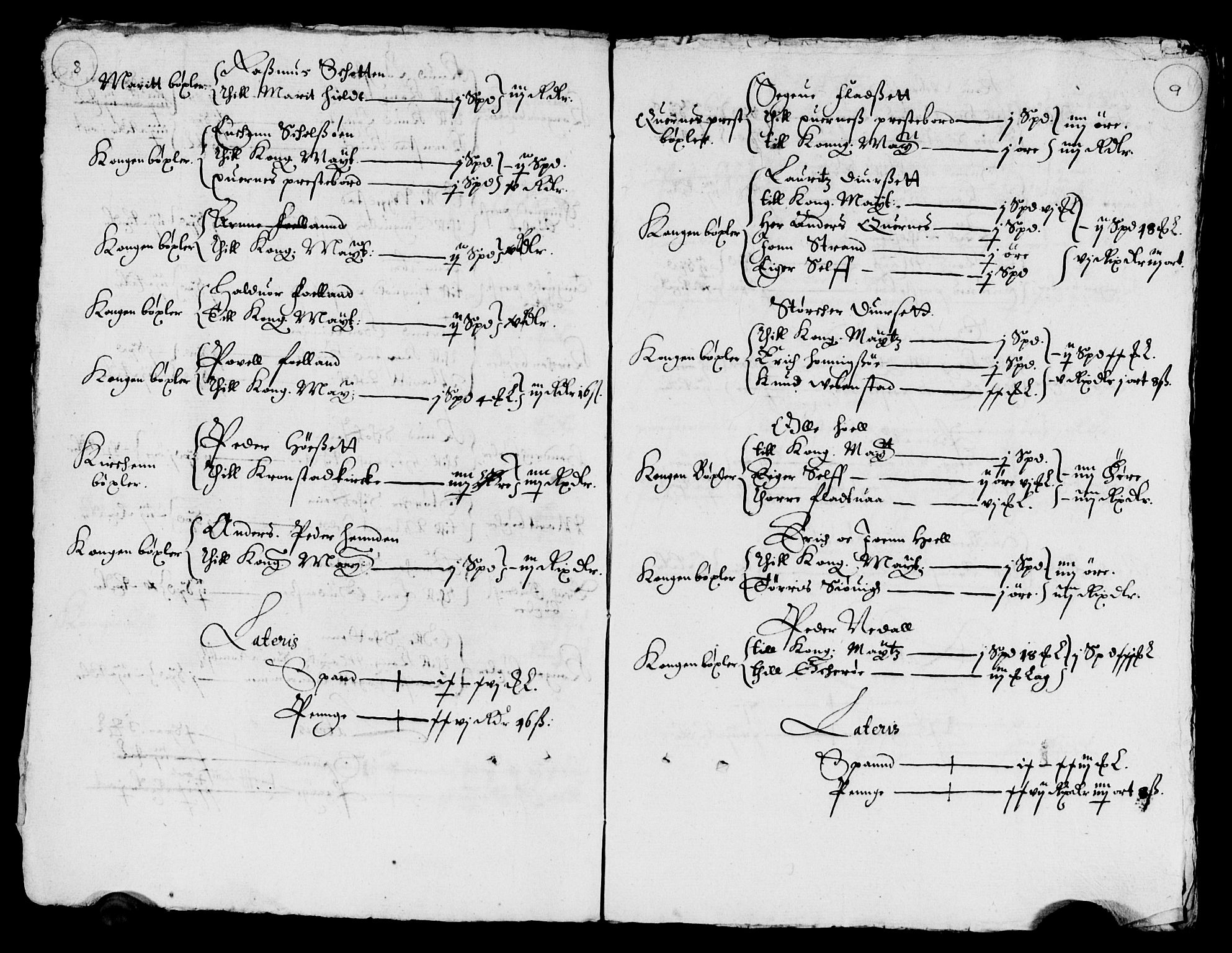 Rentekammeret inntil 1814, Reviderte regnskaper, Lensregnskaper, AV/RA-EA-5023/R/Rb/Rbw/L0090: Trondheim len, 1647-1648