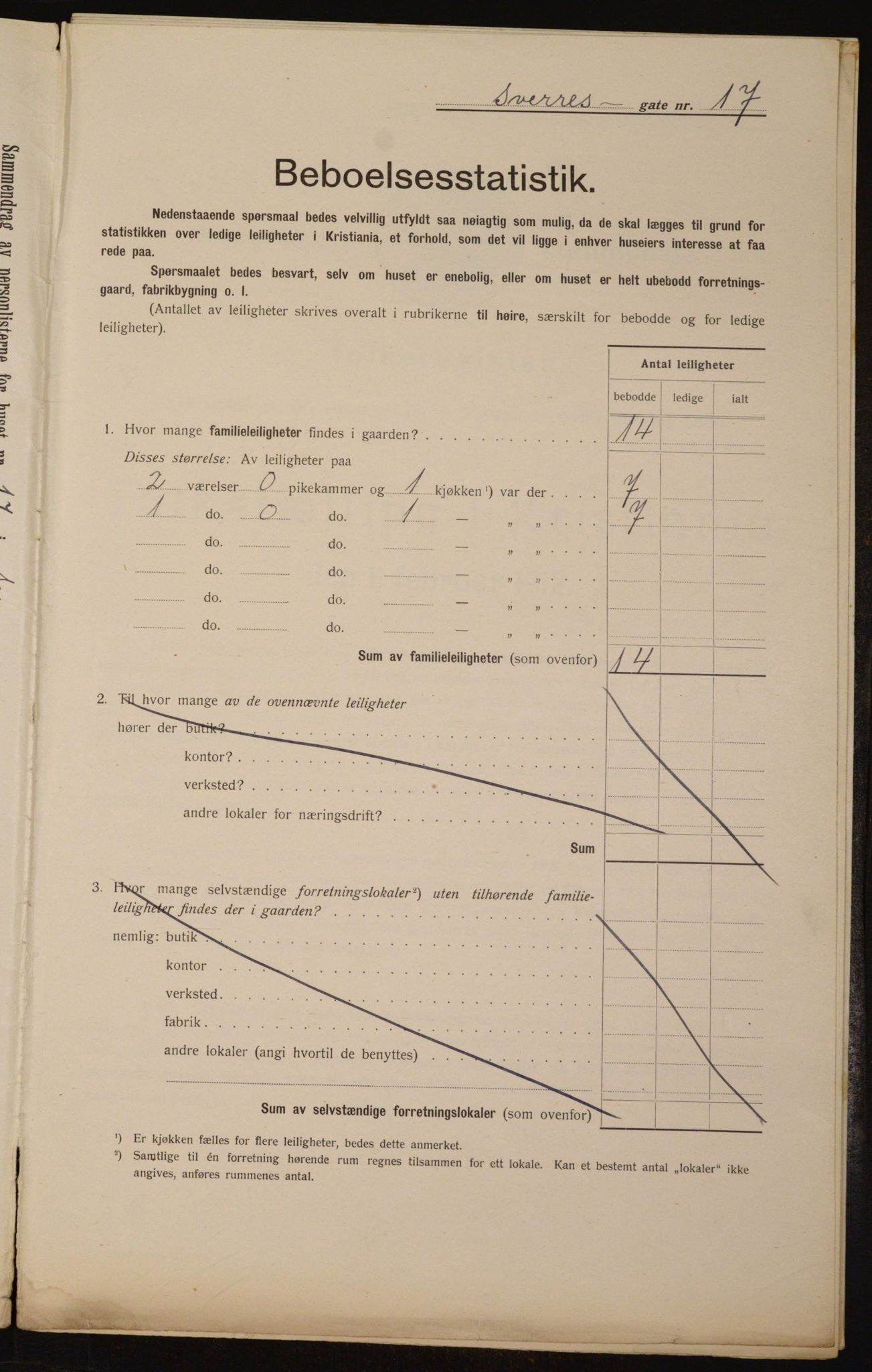 OBA, Kommunal folketelling 1.2.1912 for Kristiania, 1912, s. 105988