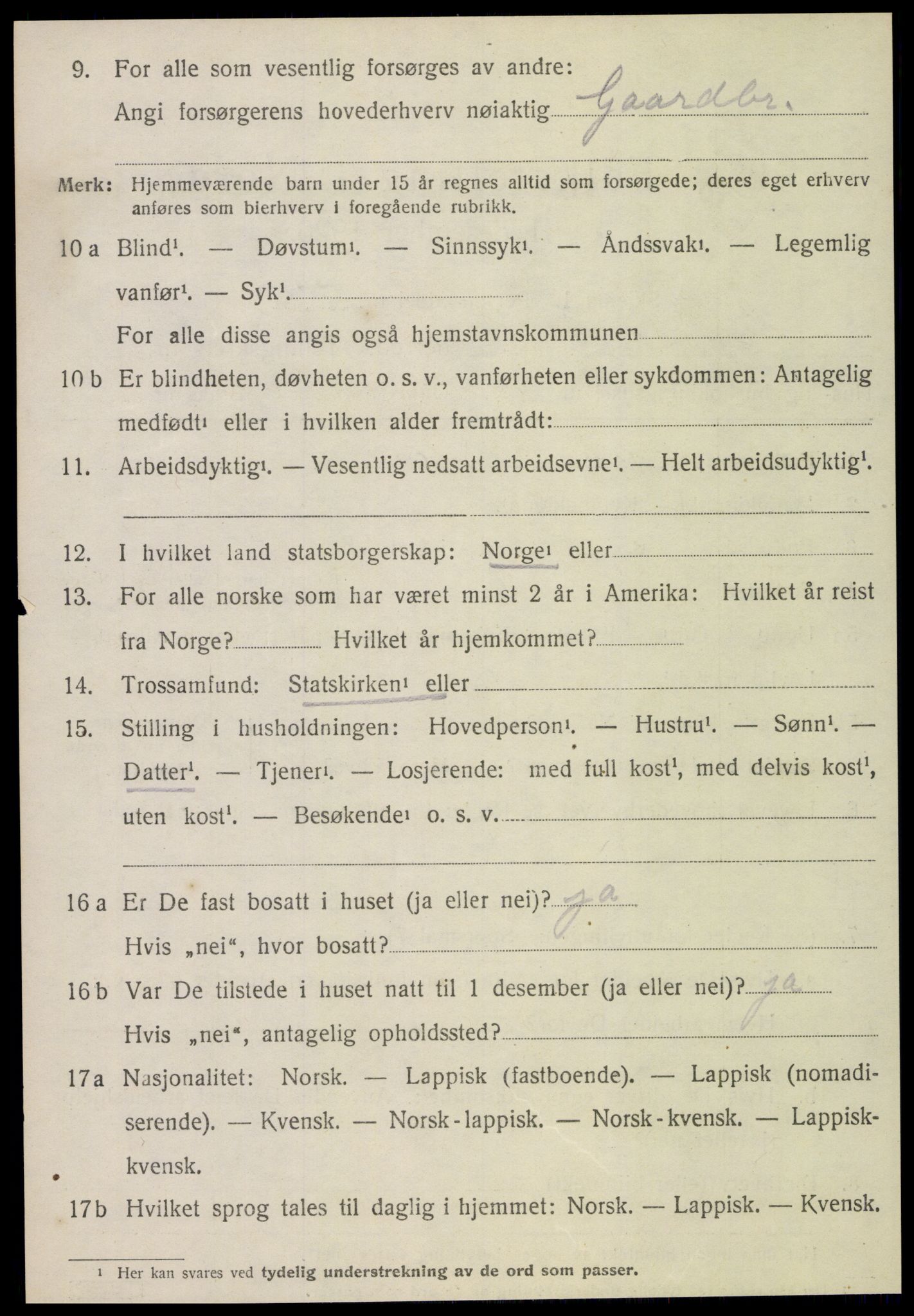 SAT, Folketelling 1920 for 1714 Stjørdal herred, 1920, s. 9065