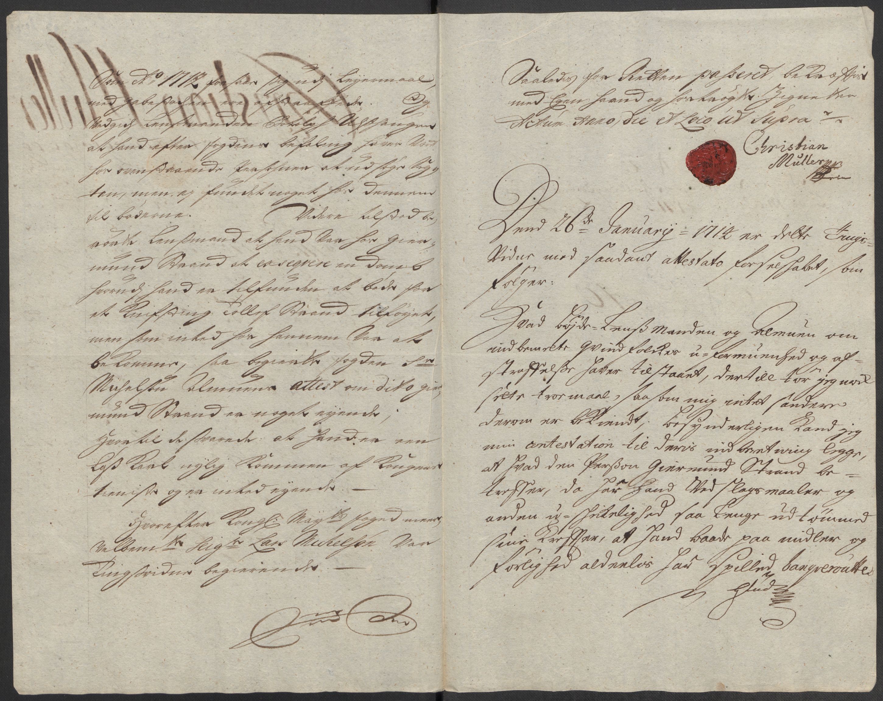 Rentekammeret inntil 1814, Reviderte regnskaper, Fogderegnskap, AV/RA-EA-4092/R23/L1471: Fogderegnskap Ringerike og Hallingdal, 1713-1714, s. 274