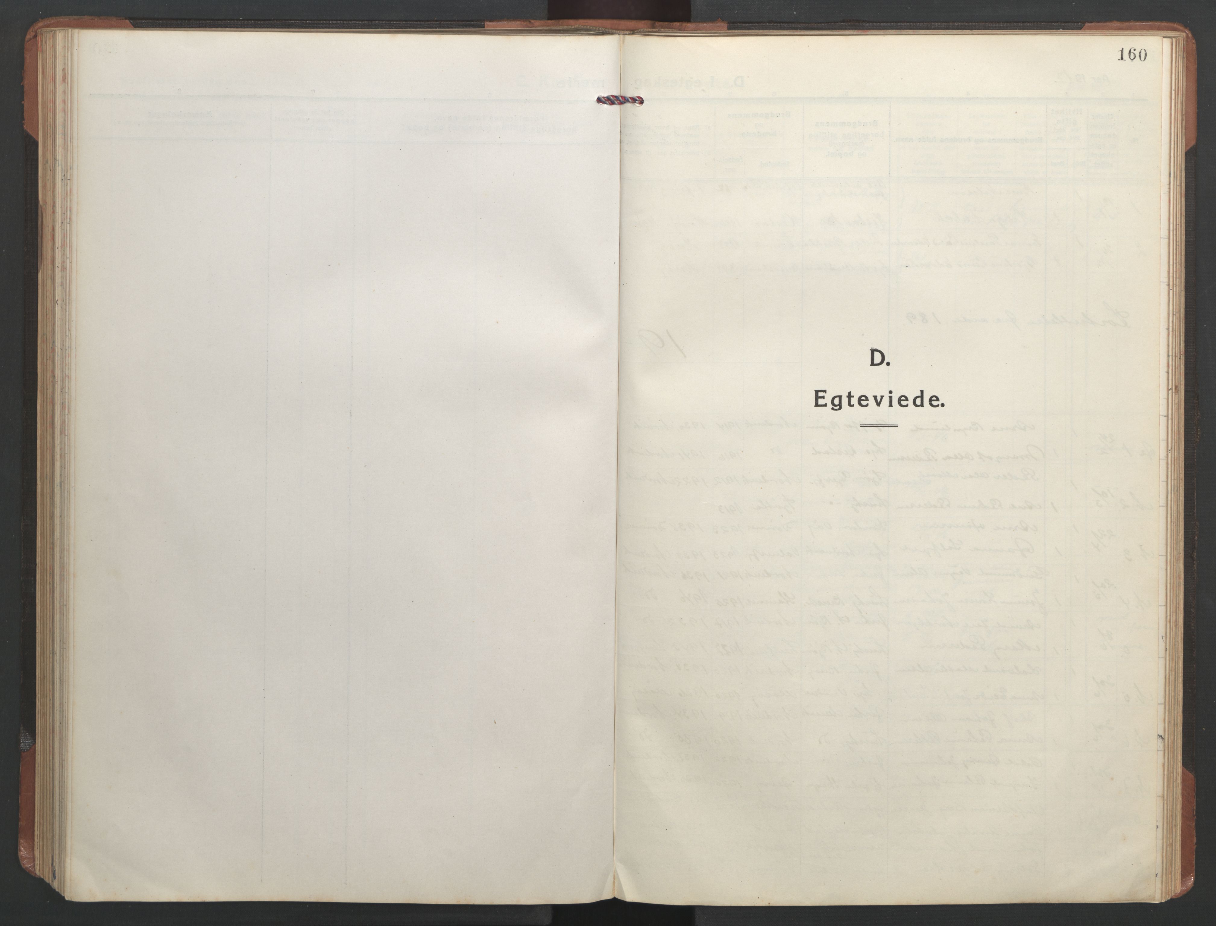 Ministerialprotokoller, klokkerbøker og fødselsregistre - Nordland, AV/SAT-A-1459/836/L0539: Klokkerbok nr. 836C03, 1917-1949, s. 160