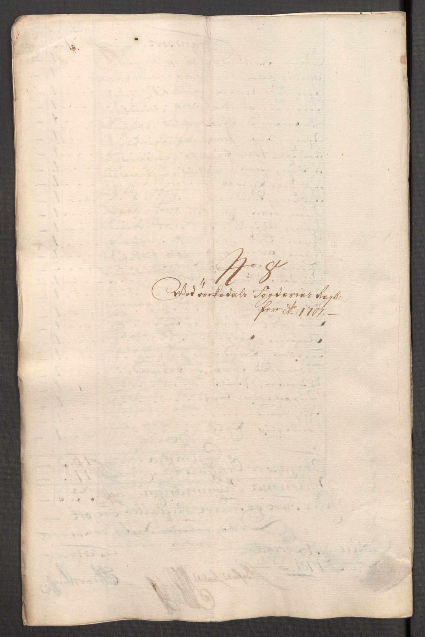 Rentekammeret inntil 1814, Reviderte regnskaper, Fogderegnskap, RA/EA-4092/R60/L3951: Fogderegnskap Orkdal og Gauldal, 1701, s. 127