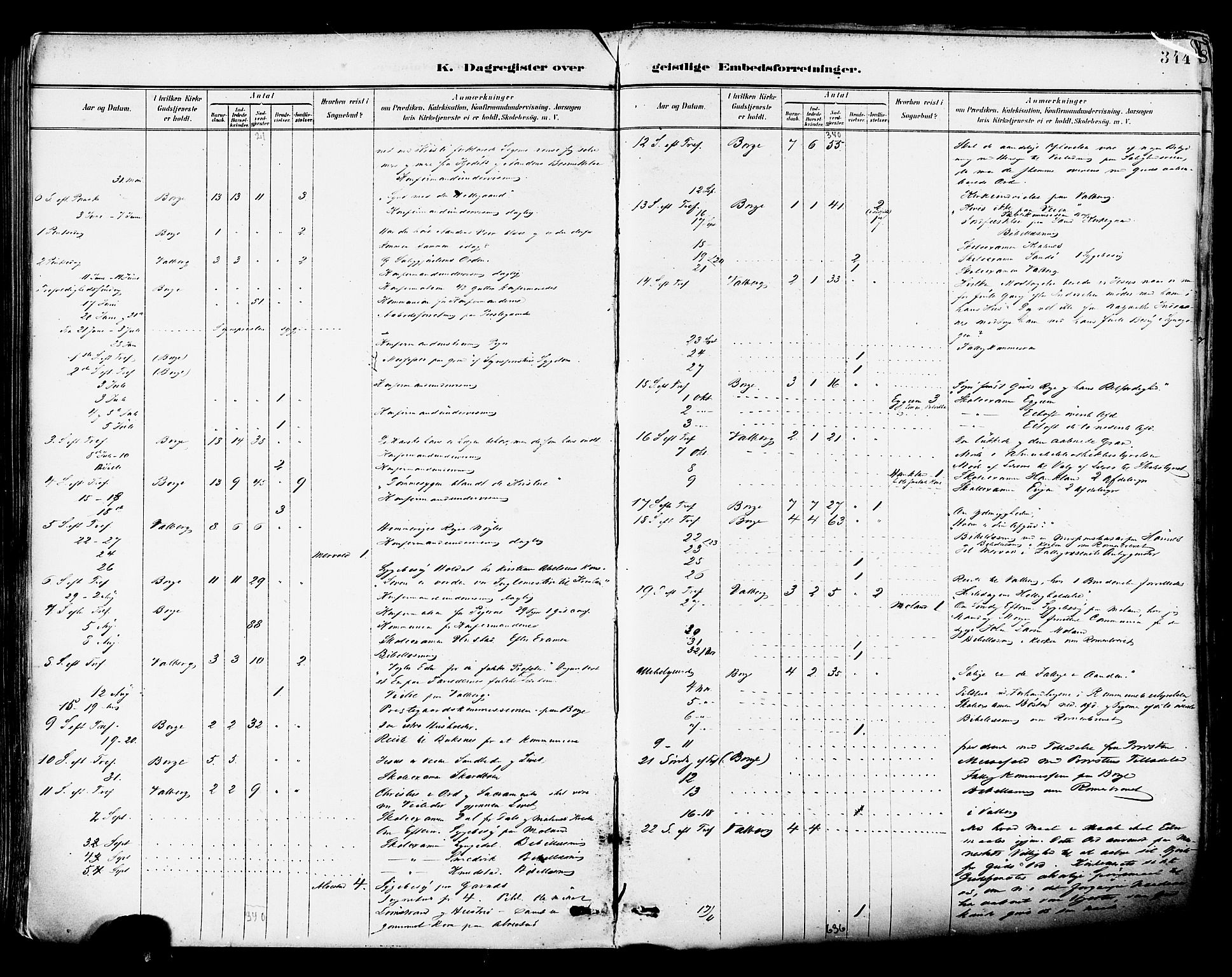 Ministerialprotokoller, klokkerbøker og fødselsregistre - Nordland, SAT/A-1459/880/L1133: Ministerialbok nr. 880A07, 1888-1898, s. 344