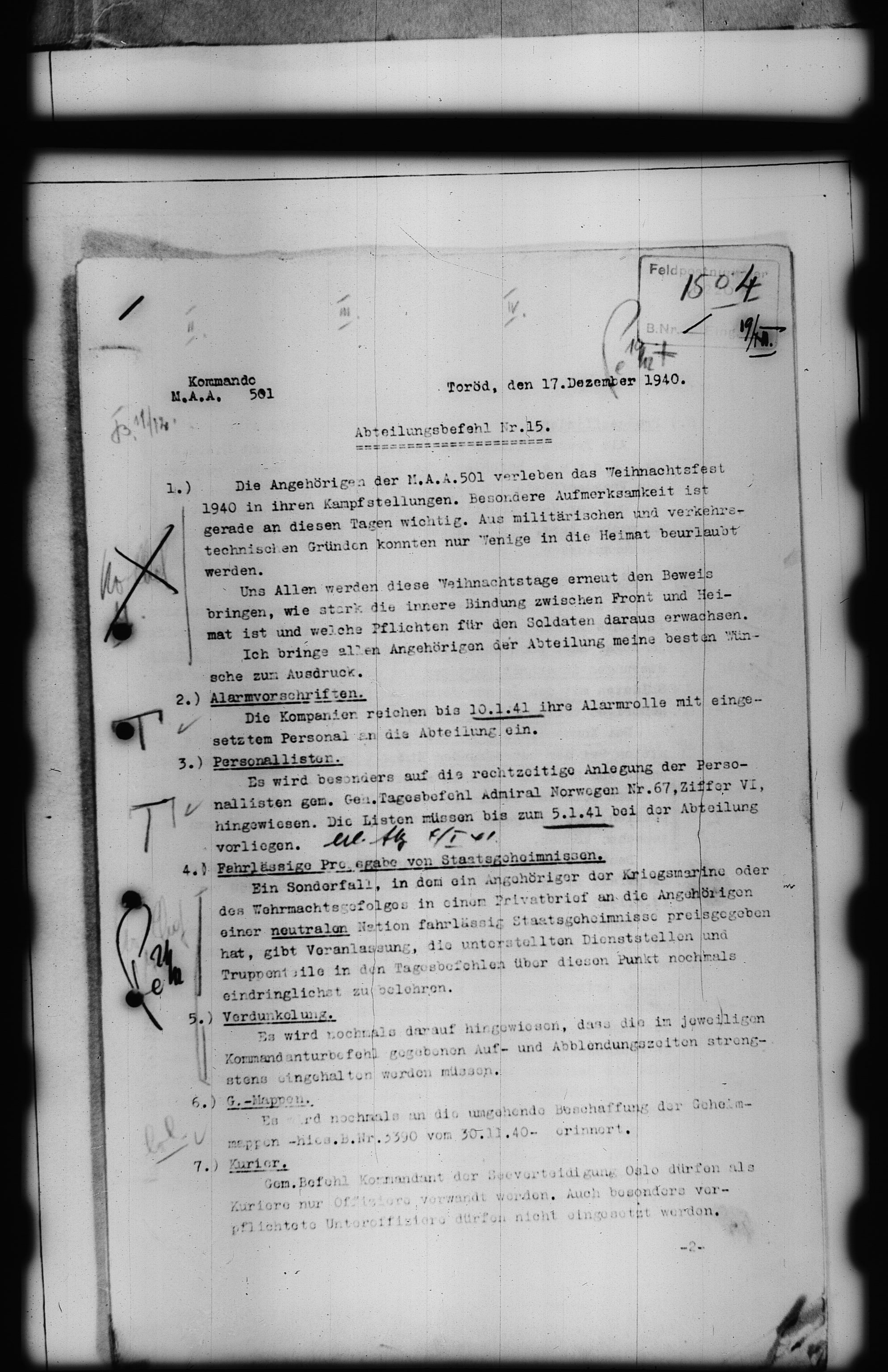 Documents Section, AV/RA-RAFA-2200/V/L0066: Film med LMDC Serial Number., 1940-1945, s. 214