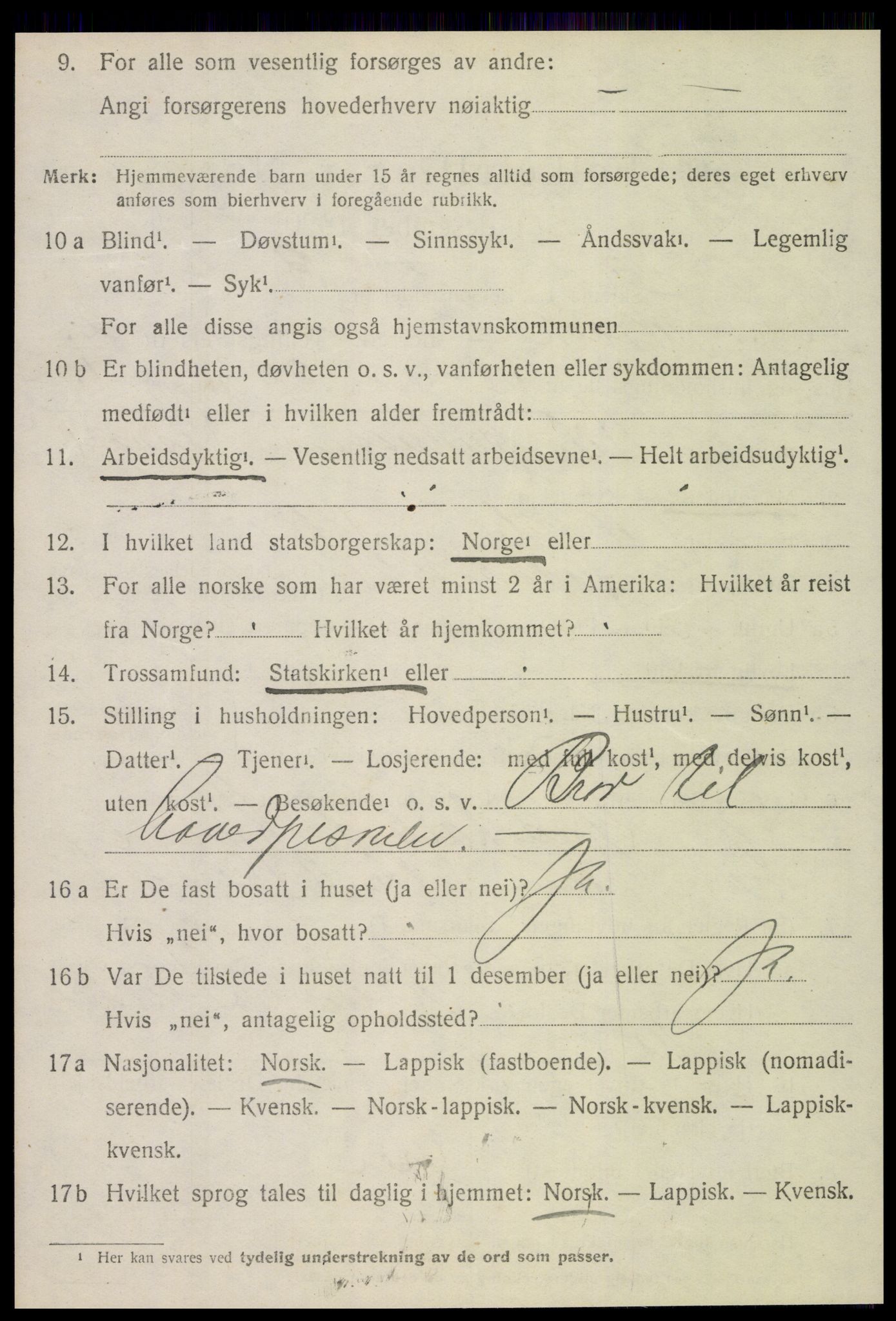 SAT, Folketelling 1920 for 1718 Leksvik herred, 1920, s. 2403