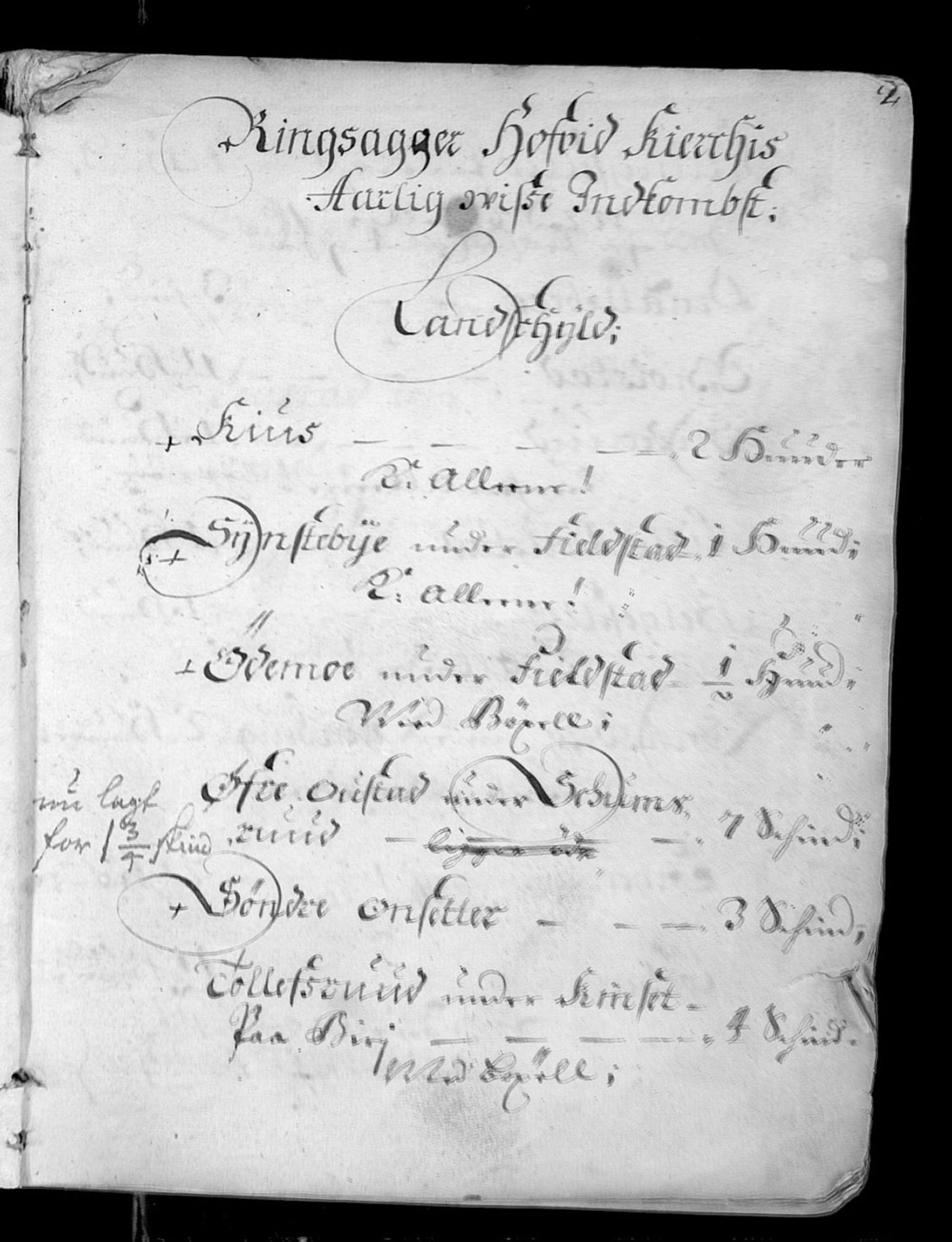 Kirkestoler i Hedmark fylke, SAH/KIRKESTOL-001/F/Fa/Fab/L0001: Kirkestol for Ringsaker, 1683-1722