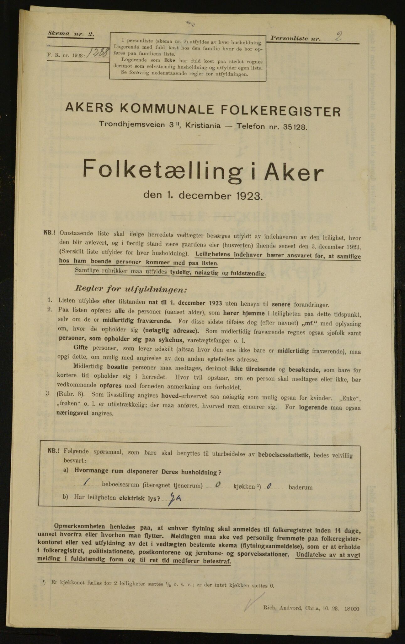 , Kommunal folketelling 1.12.1923 for Aker, 1923, s. 30547