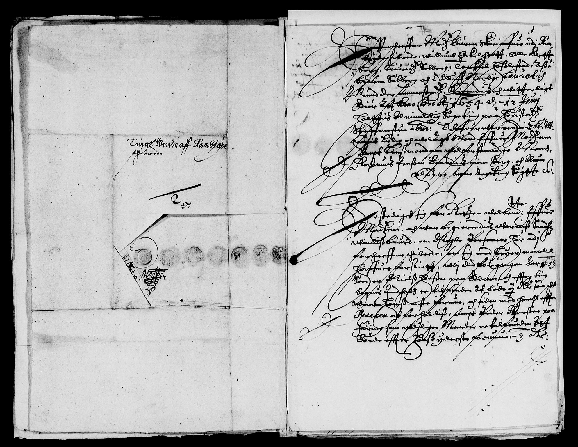 Rentekammeret inntil 1814, Reviderte regnskaper, Lensregnskaper, AV/RA-EA-5023/R/Rb/Rbo/L0031: Tønsberg len, 1651-1654
