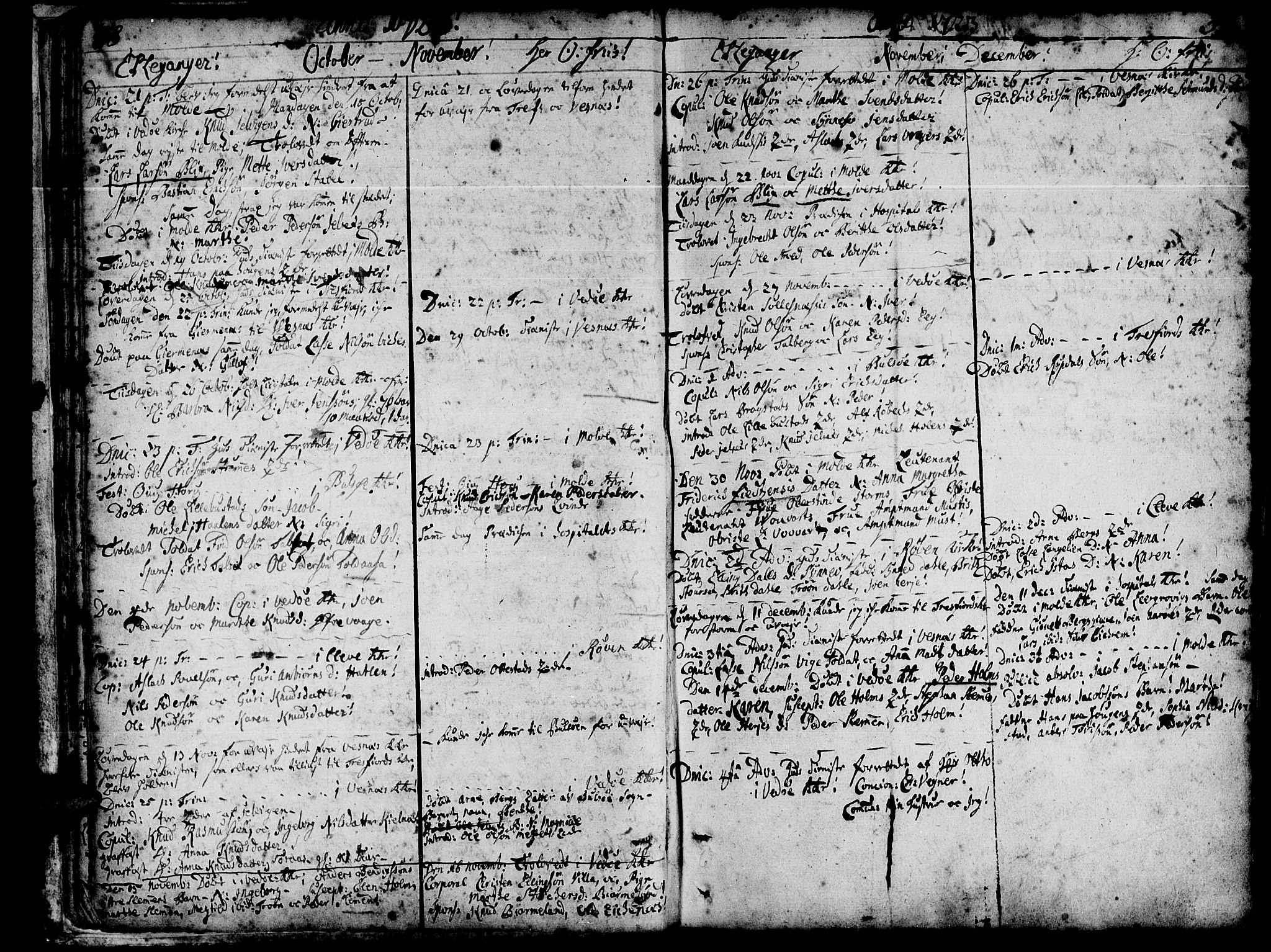 Ministerialprotokoller, klokkerbøker og fødselsregistre - Møre og Romsdal, AV/SAT-A-1454/547/L0599: Ministerialbok nr. 547A01, 1721-1764, s. 40-41