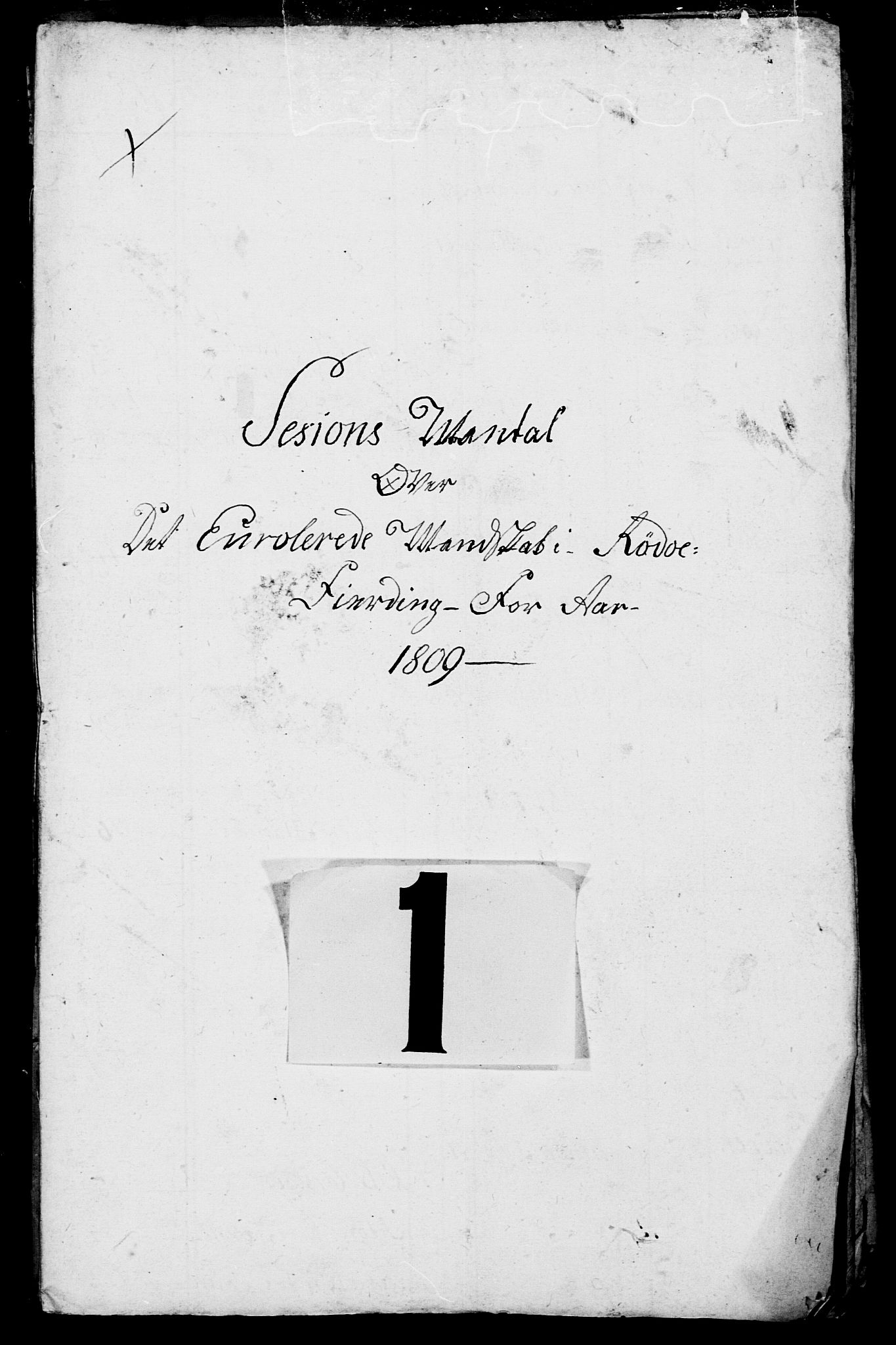 Fylkesmannen i Nordland, AV/SAT-A-0499/1.1/R/Ra/L0016: Innrulleringsmanntall for Rødøy, 1809-1835, s. 3