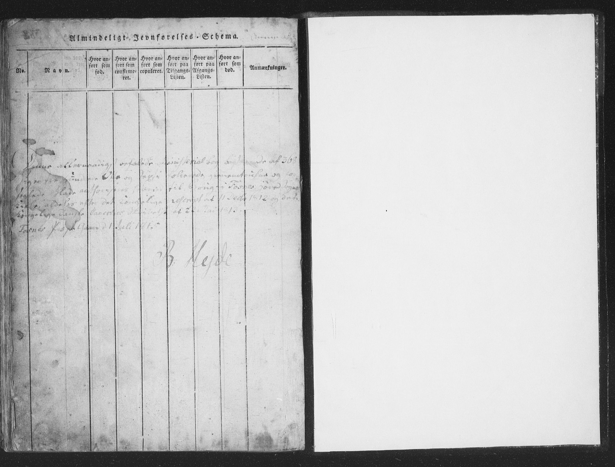 Ministerialprotokoller, klokkerbøker og fødselsregistre - Nord-Trøndelag, AV/SAT-A-1458/773/L0613: Ministerialbok nr. 773A04, 1815-1845