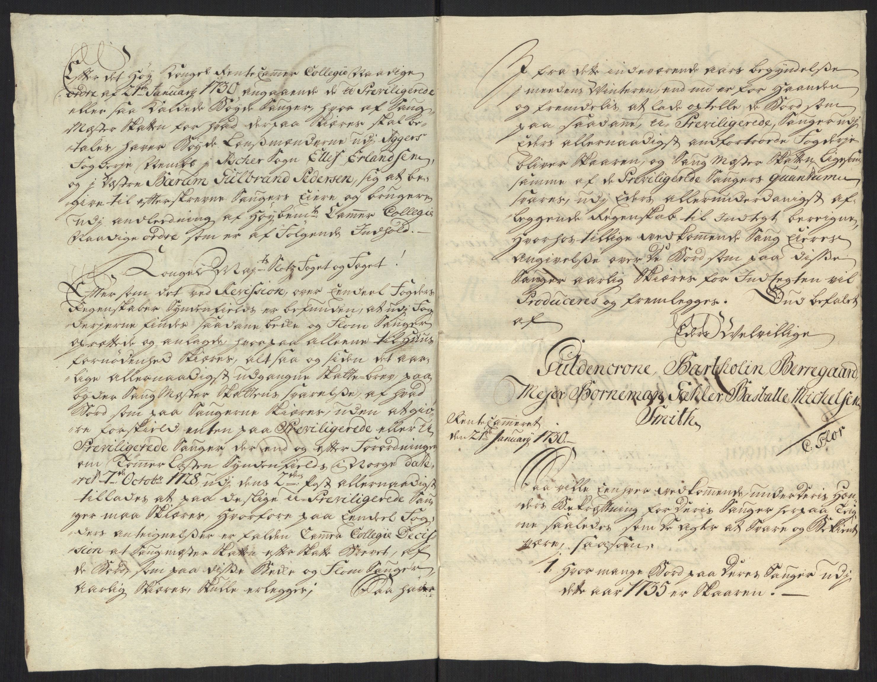 Rentekammeret inntil 1814, Reviderte regnskaper, Fogderegnskap, RA/EA-4092/R10/L0474: Fogderegnskap Aker og Follo, 1735, s. 105