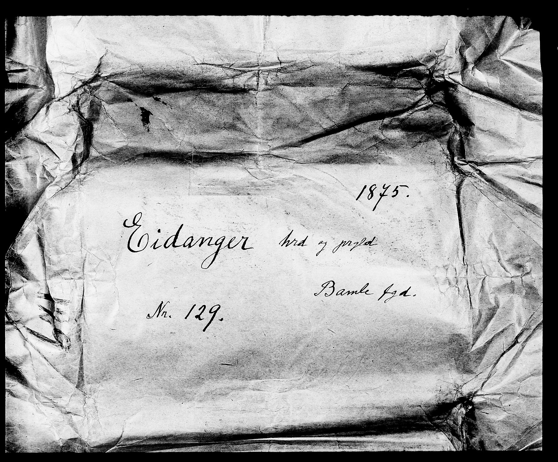 SAKO, Folketelling 1875 for 0813P Eidanger prestegjeld, 1875, s. 52