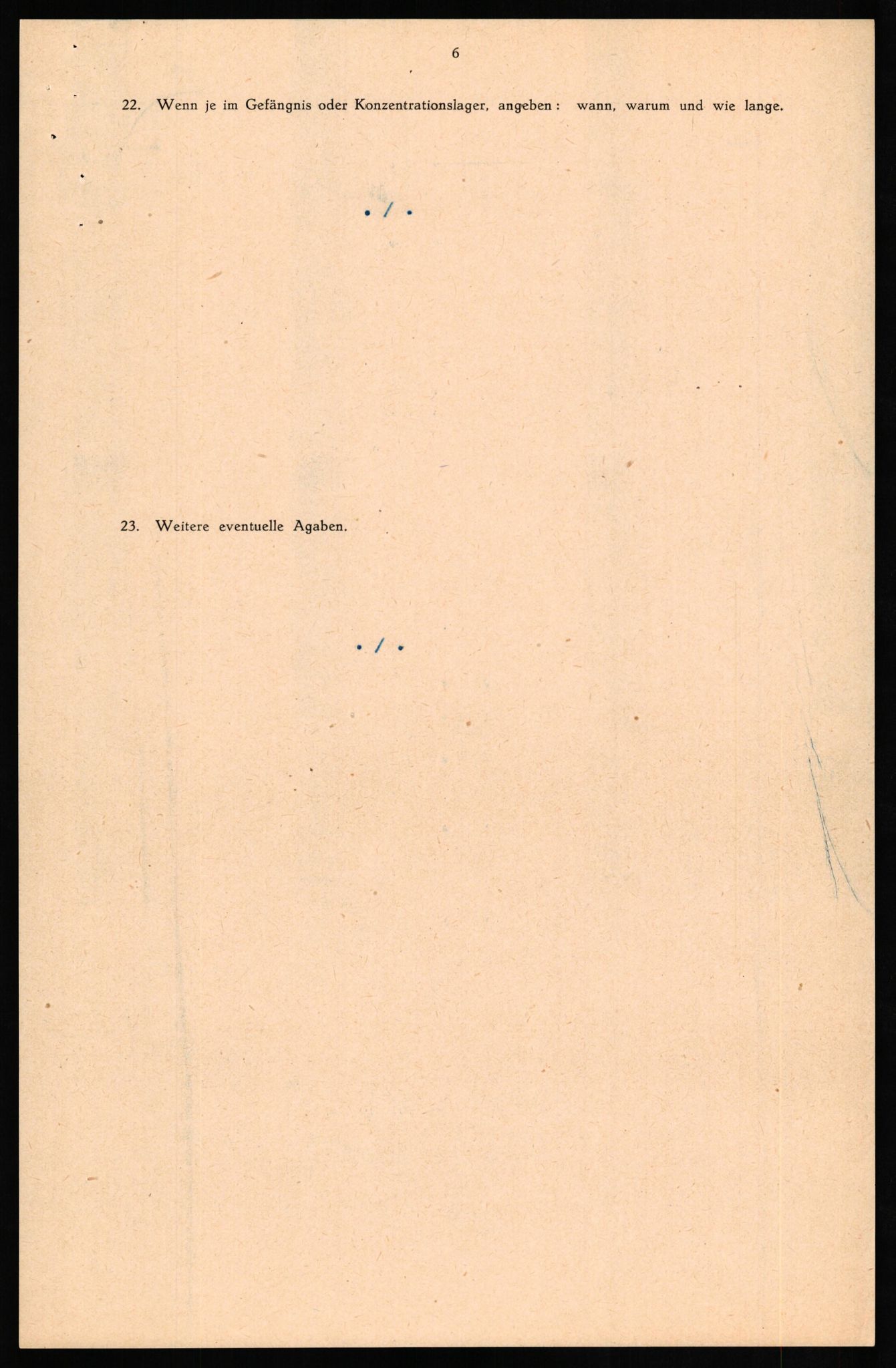 Forsvaret, Forsvarets overkommando II, AV/RA-RAFA-3915/D/Db/L0016: CI Questionaires. Tyske okkupasjonsstyrker i Norge. Tyskere., 1945-1946, s. 831