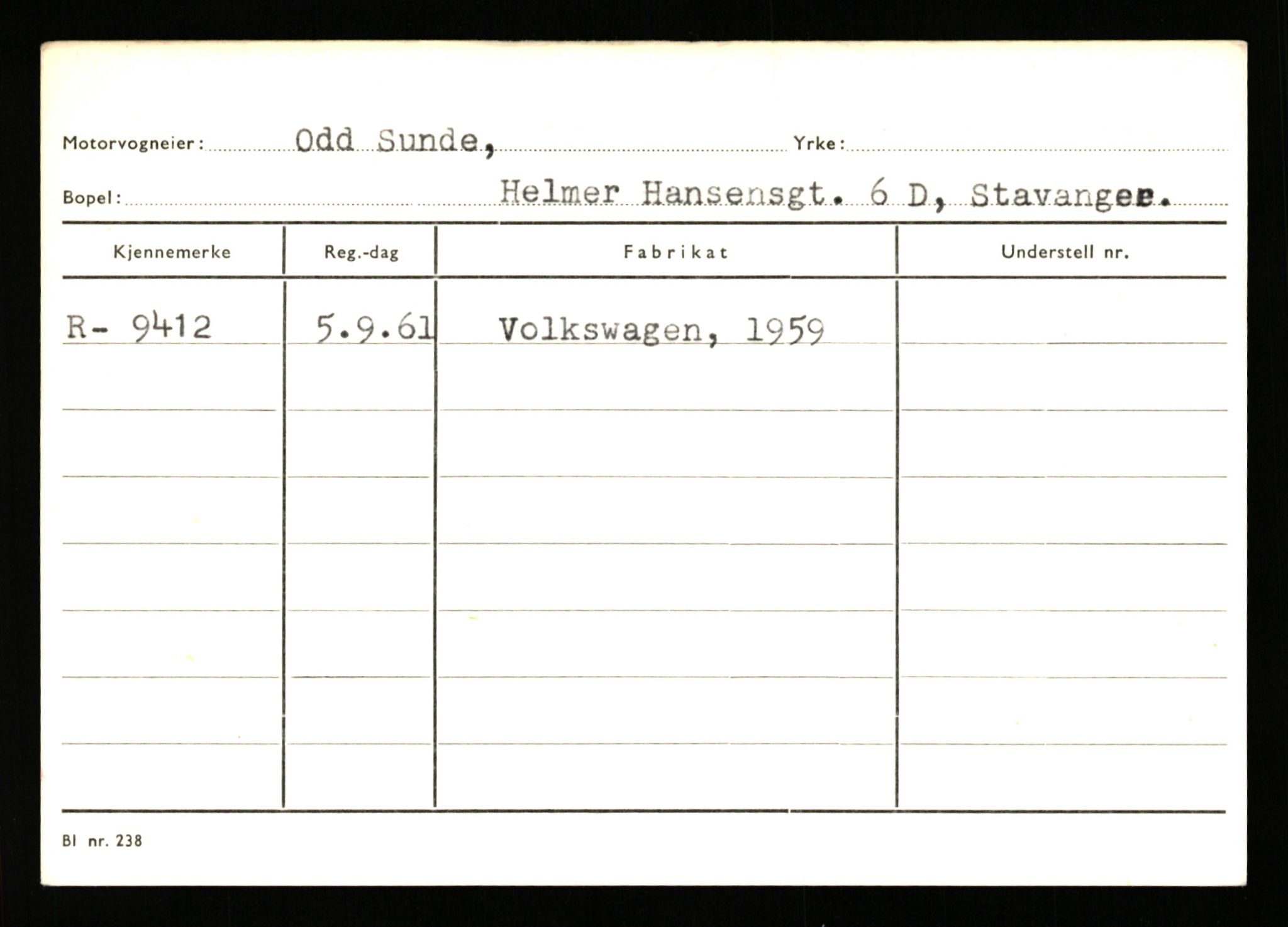 Stavanger trafikkstasjon, AV/SAST-A-101942/0/G/L0002: Registreringsnummer: 5791 - 10405, 1930-1971, s. 2431