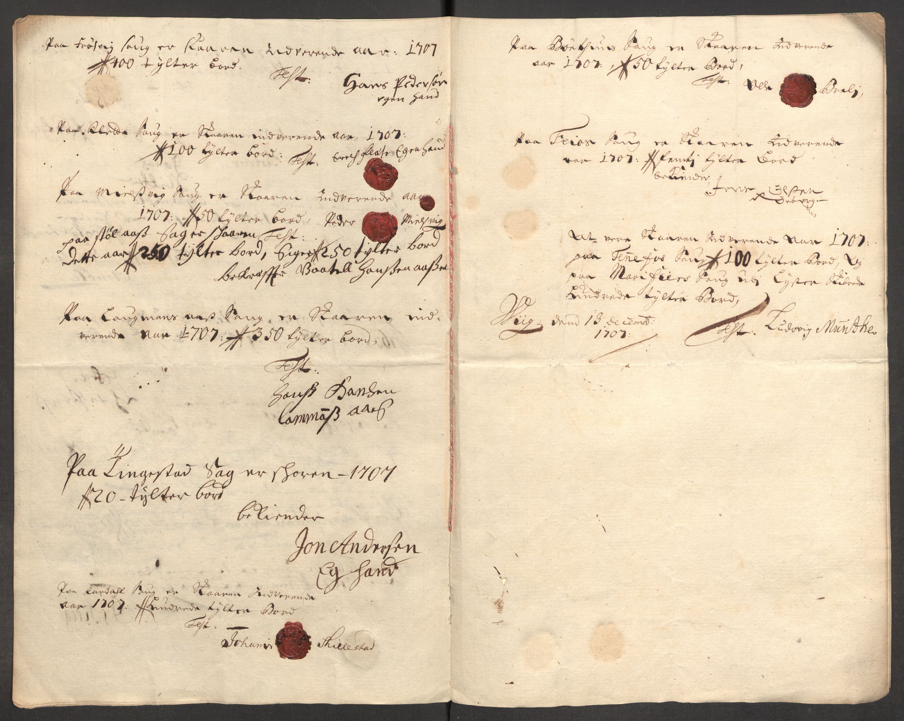 Rentekammeret inntil 1814, Reviderte regnskaper, Fogderegnskap, RA/EA-4092/R52/L3314: Fogderegnskap Sogn, 1705-1707, s. 552