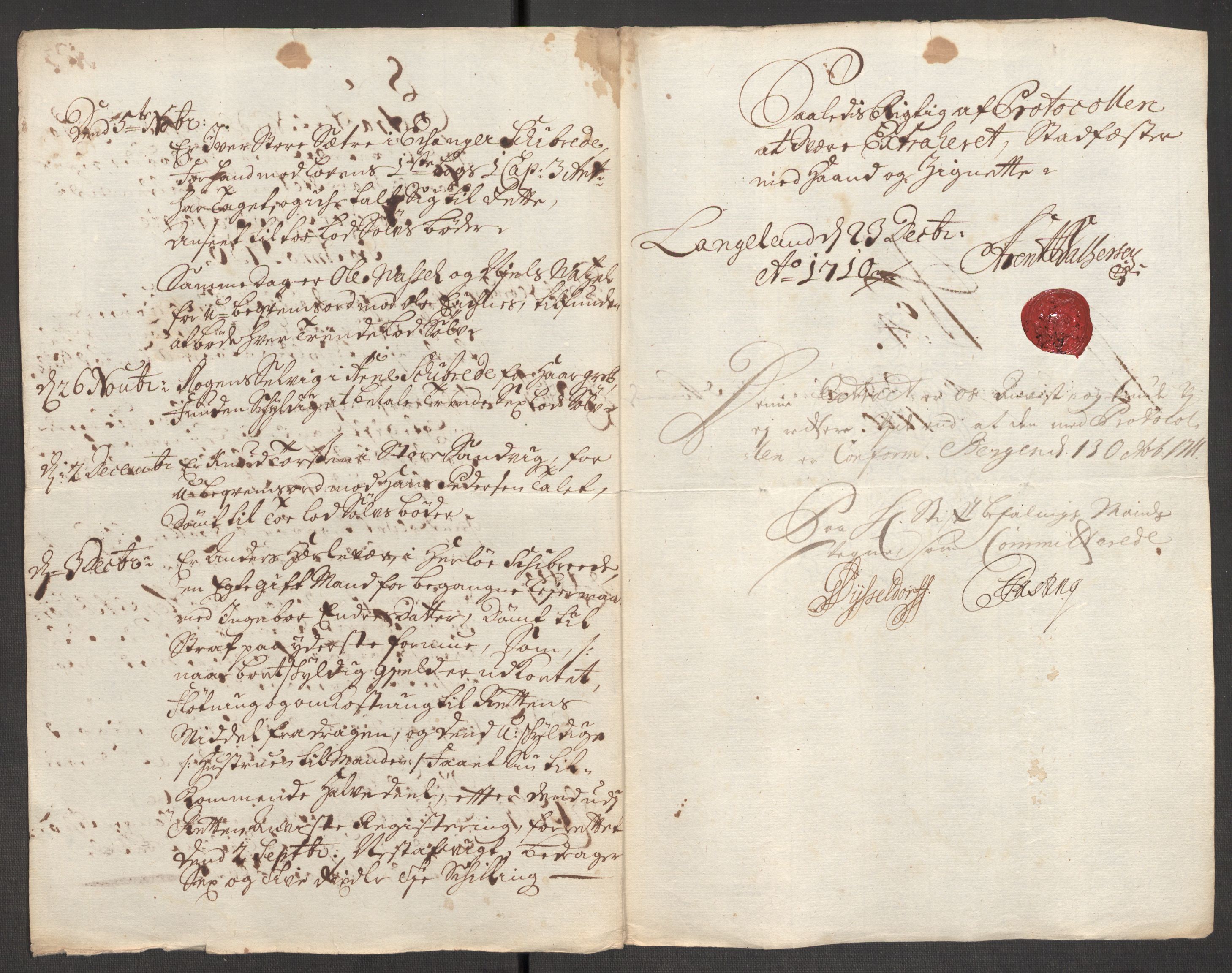 Rentekammeret inntil 1814, Reviderte regnskaper, Fogderegnskap, AV/RA-EA-4092/R51/L3191: Fogderegnskap Nordhordland og Voss, 1710, s. 60