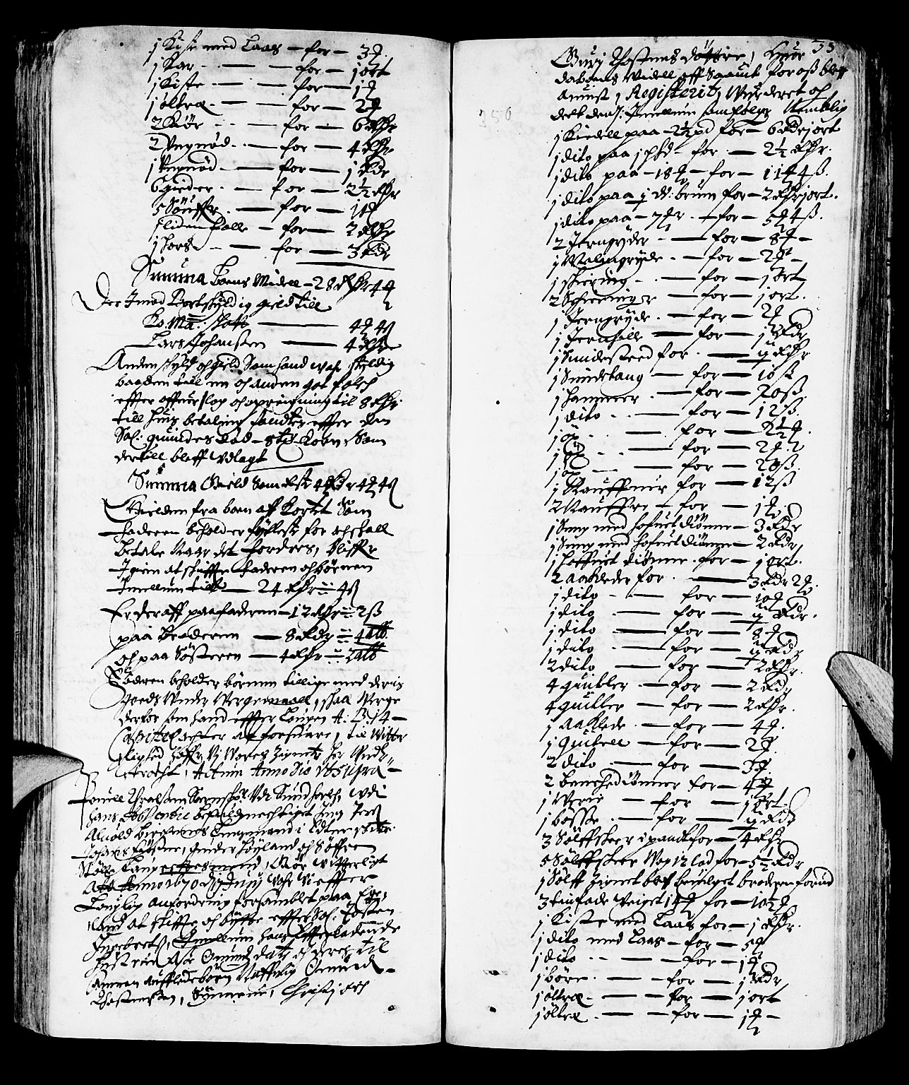 Sunnhordland sorenskrivar, SAB/A-2401/1/H/Ha/Haa/L0001: Skifteprotokollar. Register på kort. Fol. 240- ut, 1669-1673, s. 349b-350a