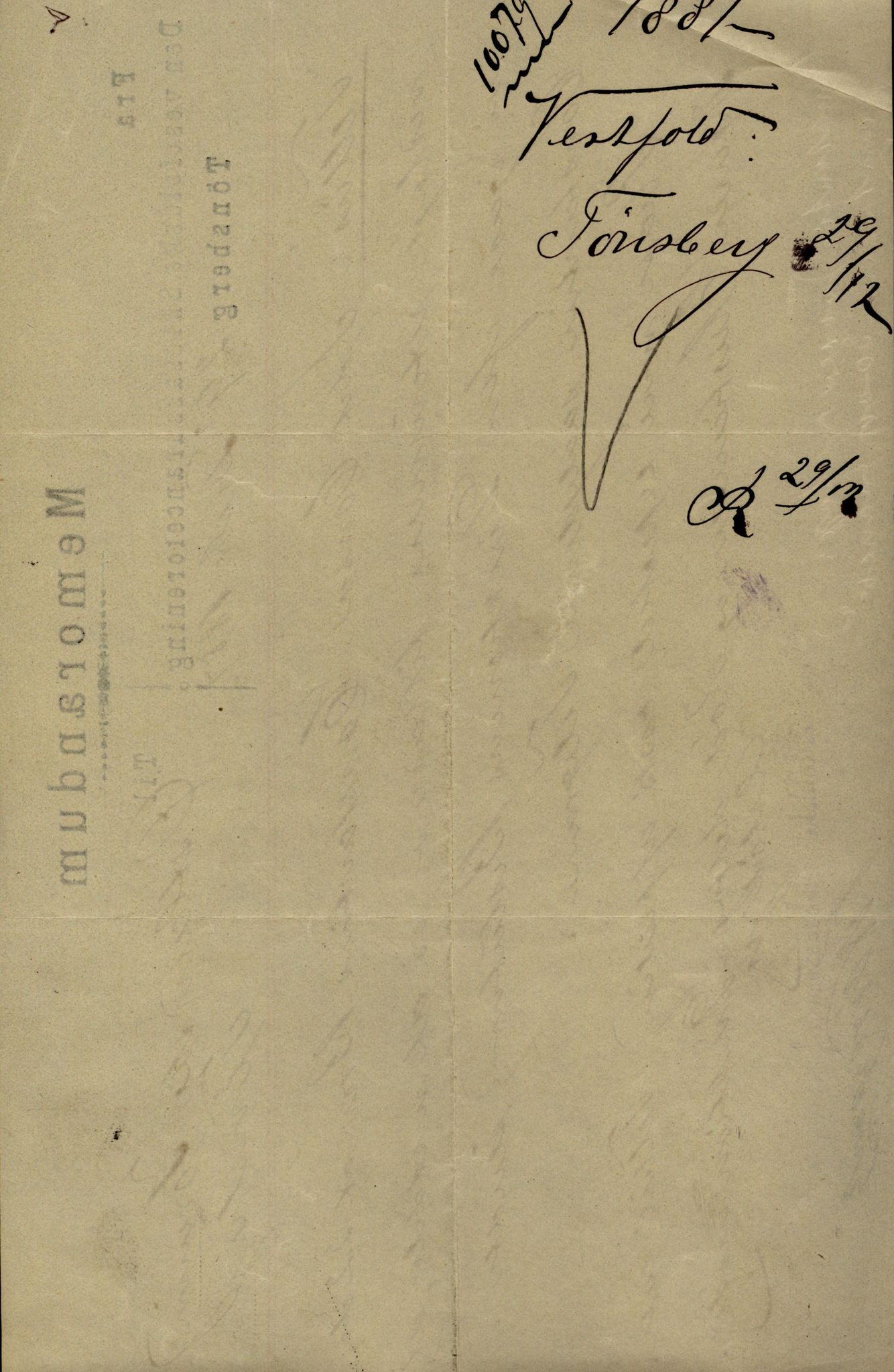 Pa 63 - Østlandske skibsassuranceforening, VEMU/A-1079/G/Ga/L0020/0001: Havaridokumenter / Tellus, Telanak, Wilhelmine, 1887, s. 62